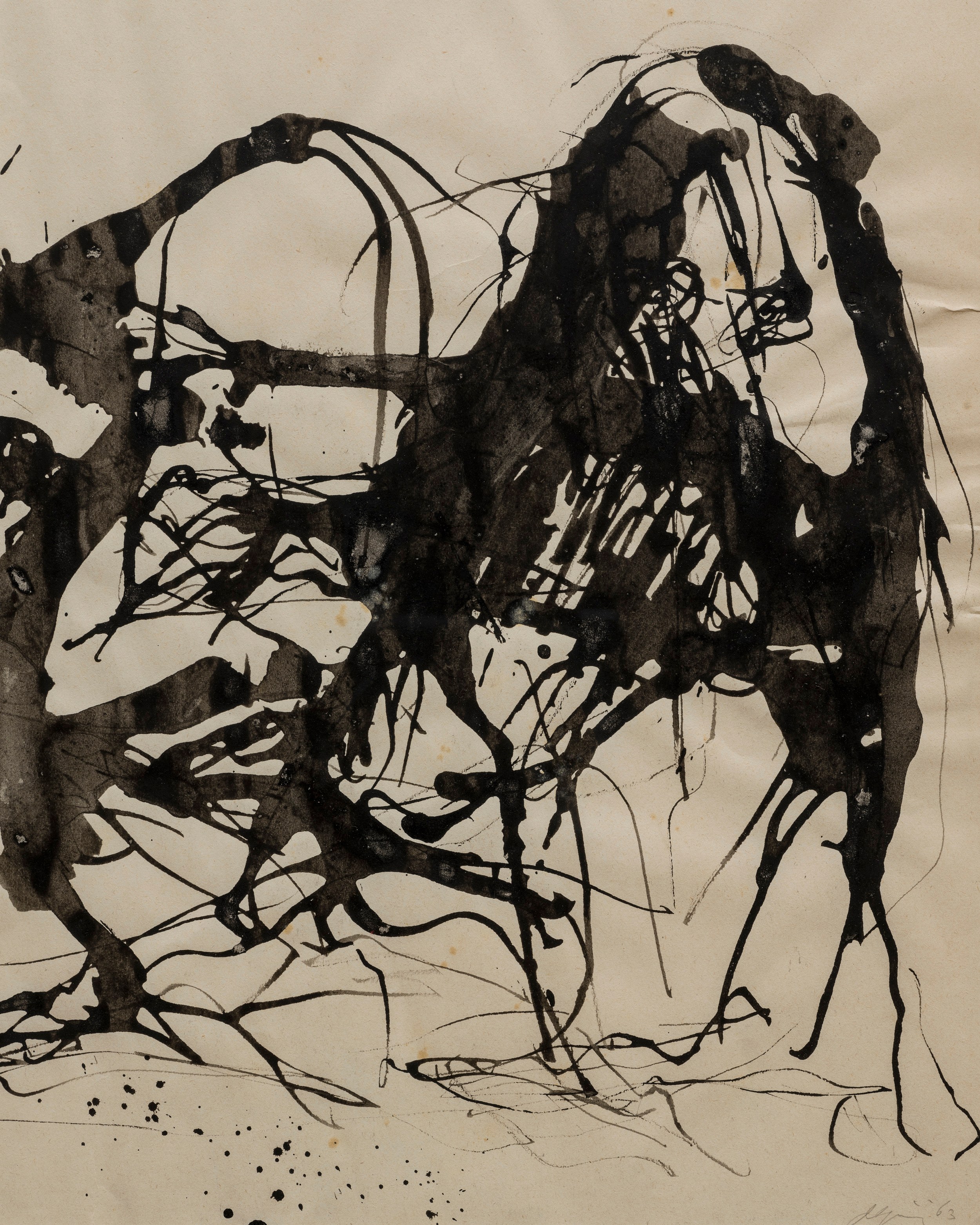 Jacqueline de Jong, Özgür Kar, Pas de deux: Death's Crook at Château Shatto, photo 54
