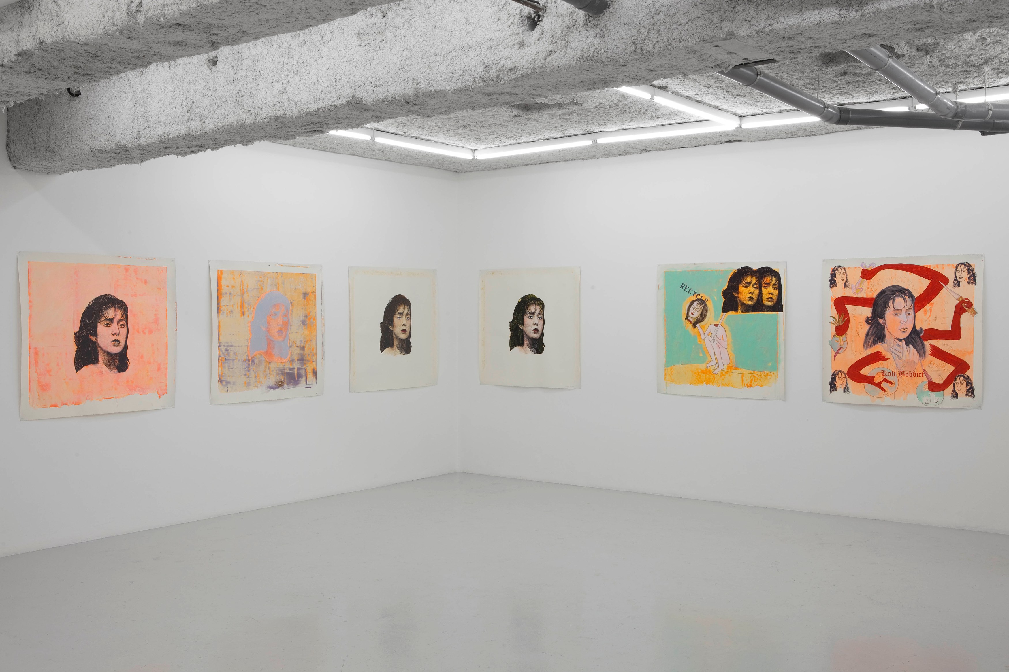 Mary Beth Edelson, Burn in Hell at Galerie Balice Hertling, photo 2