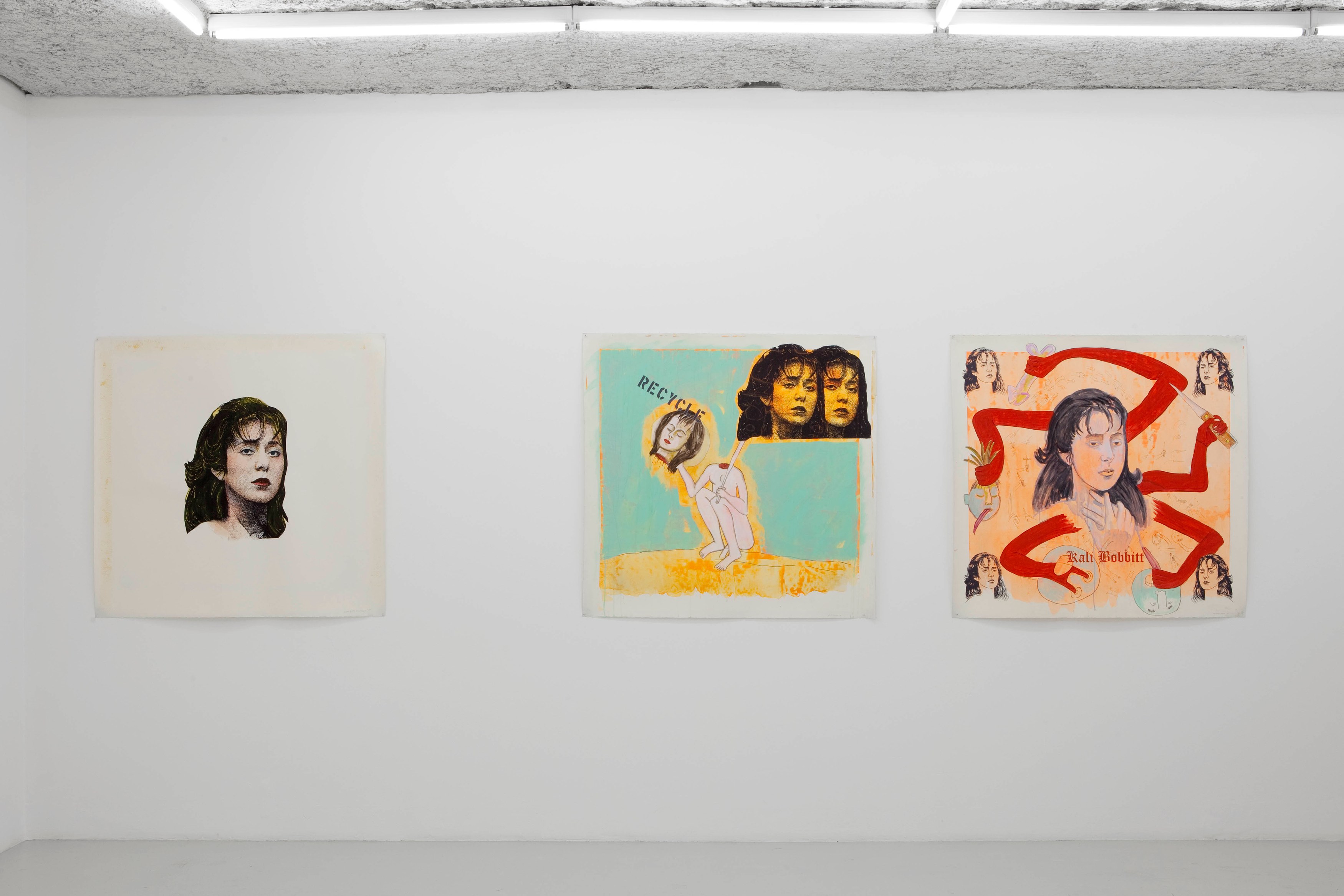 Mary Beth Edelson, Burn in Hell at Galerie Balice Hertling, photo 4