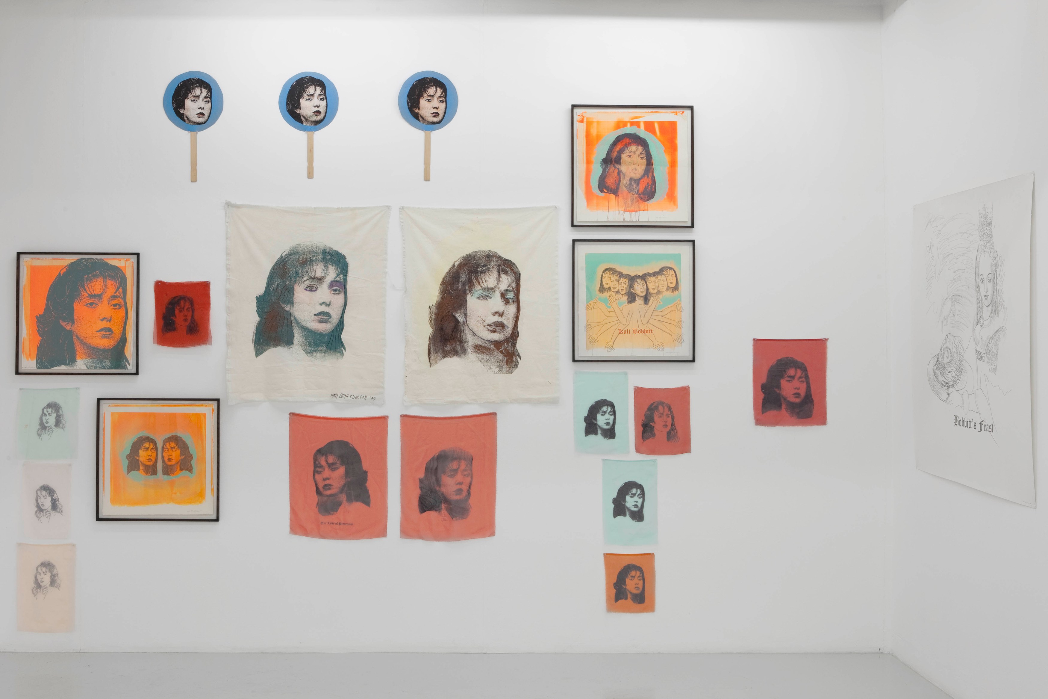 Mary Beth Edelson, Burn in Hell at Galerie Balice Hertling, photo 5