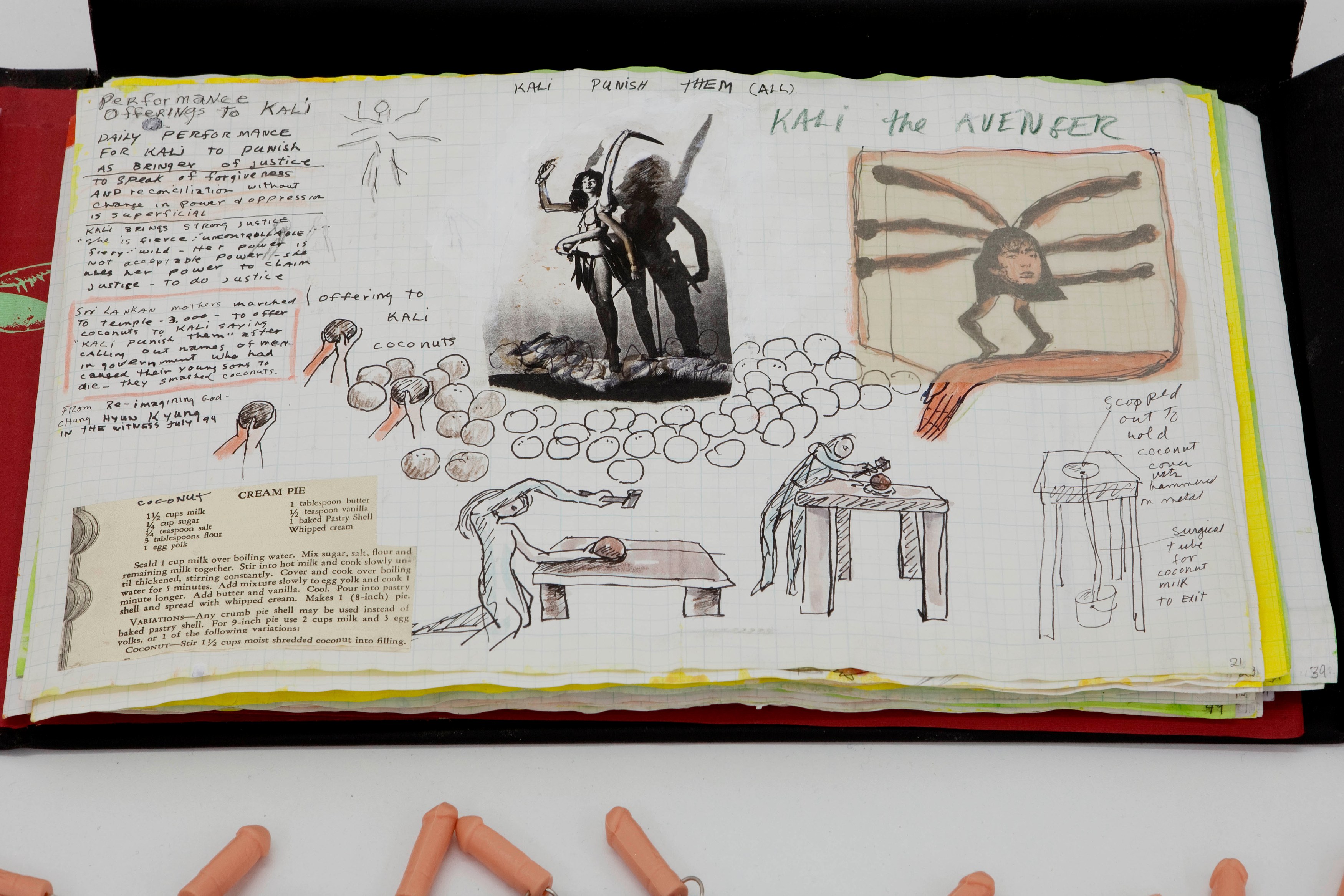 Mary Beth Edelson, Burn in Hell at Galerie Balice Hertling, photo 7