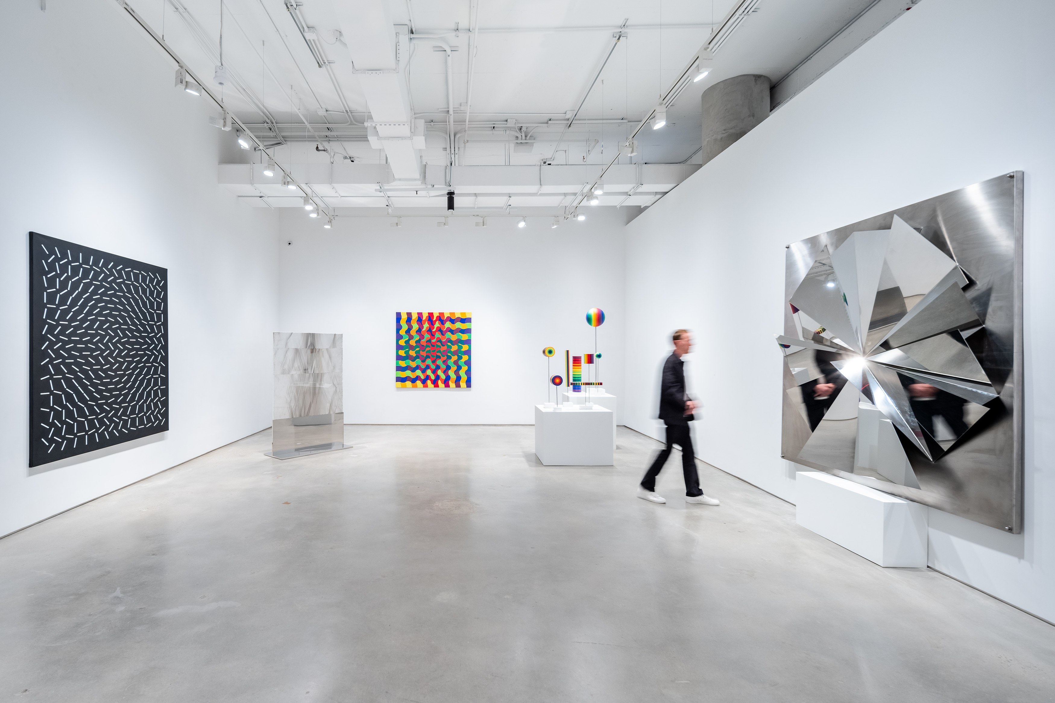 Heinz Mack, Julio Le Parc & Heinz Mack, Julio Le Parc, Parallel inventions at Nara Roesler, photo 2