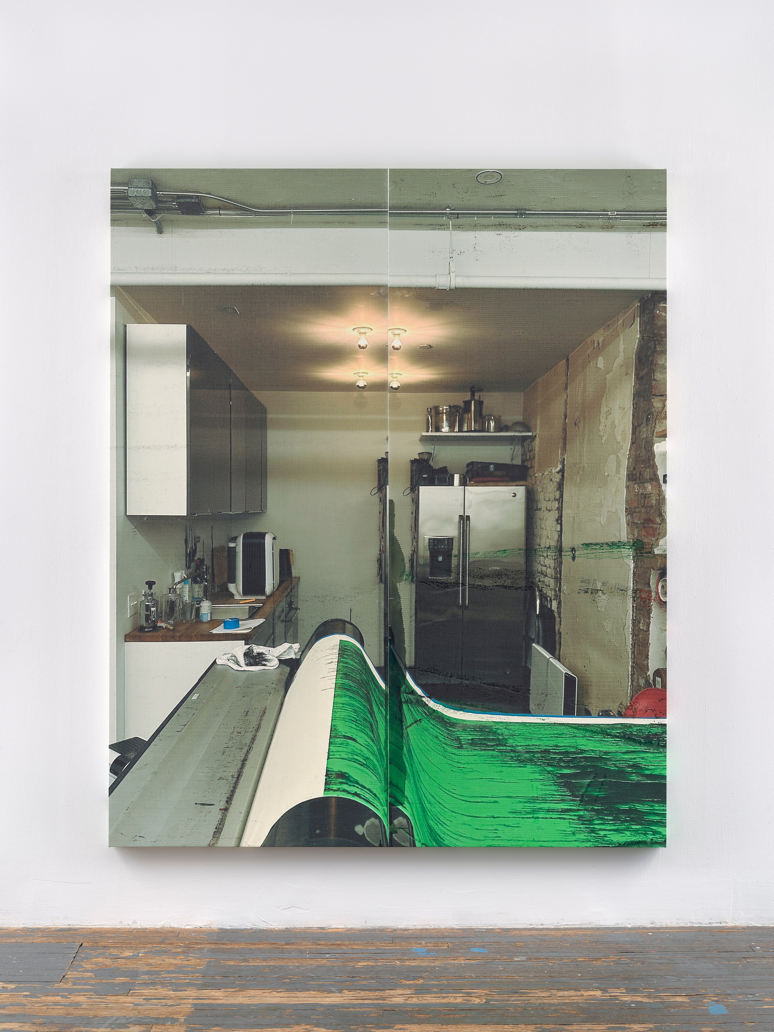 Wade Guyton, Untitled at Galerie Chantal Crousel, photo 8