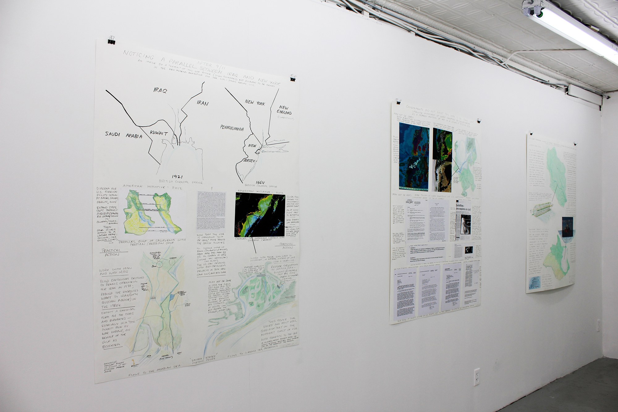 Peter Fend, Über die Grenze: May Not Be Seen Or Read Or Done at Maxwell Graham, photo 5