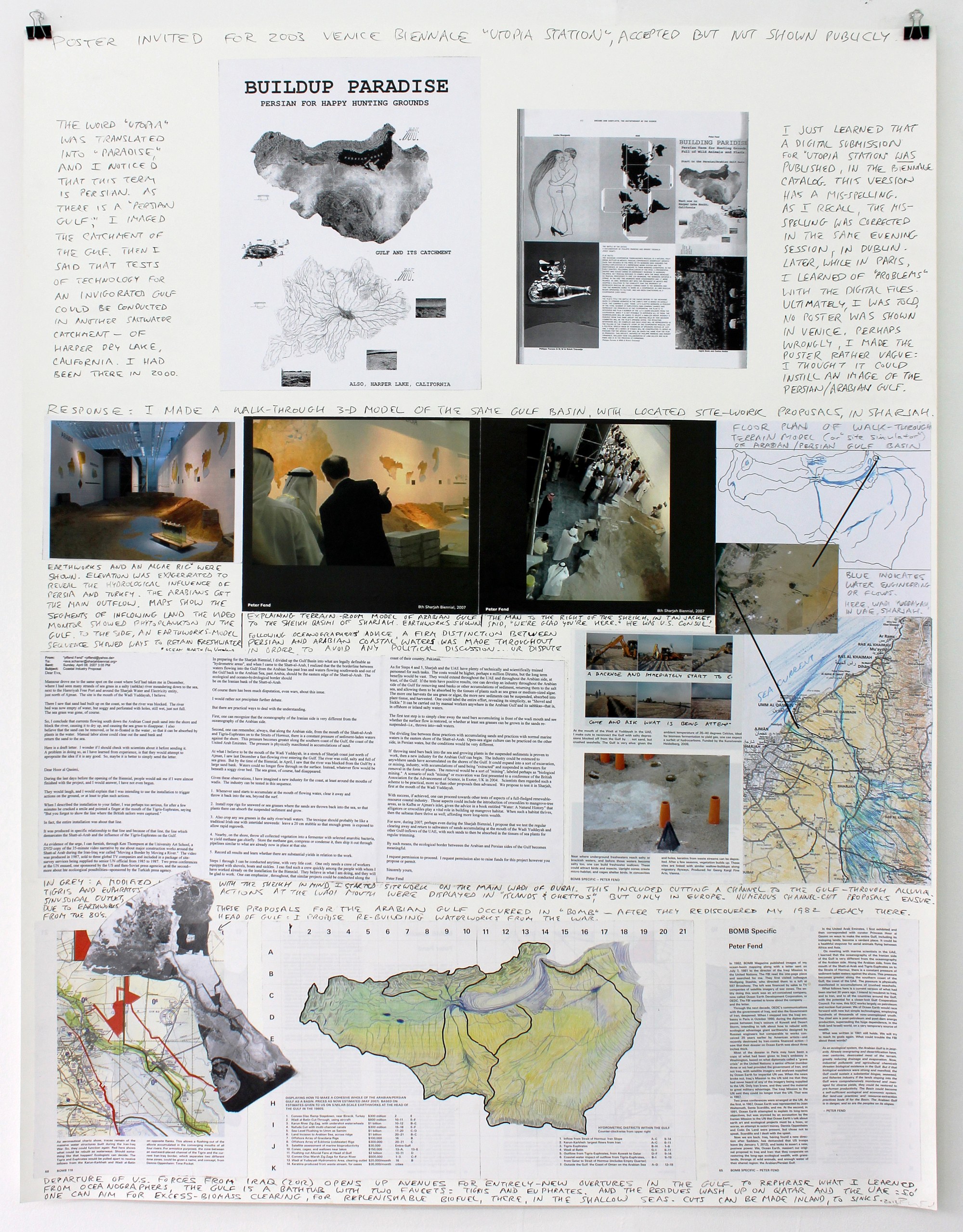 Peter Fend, Über die Grenze: May Not Be Seen Or Read Or Done at Maxwell Graham, photo 7