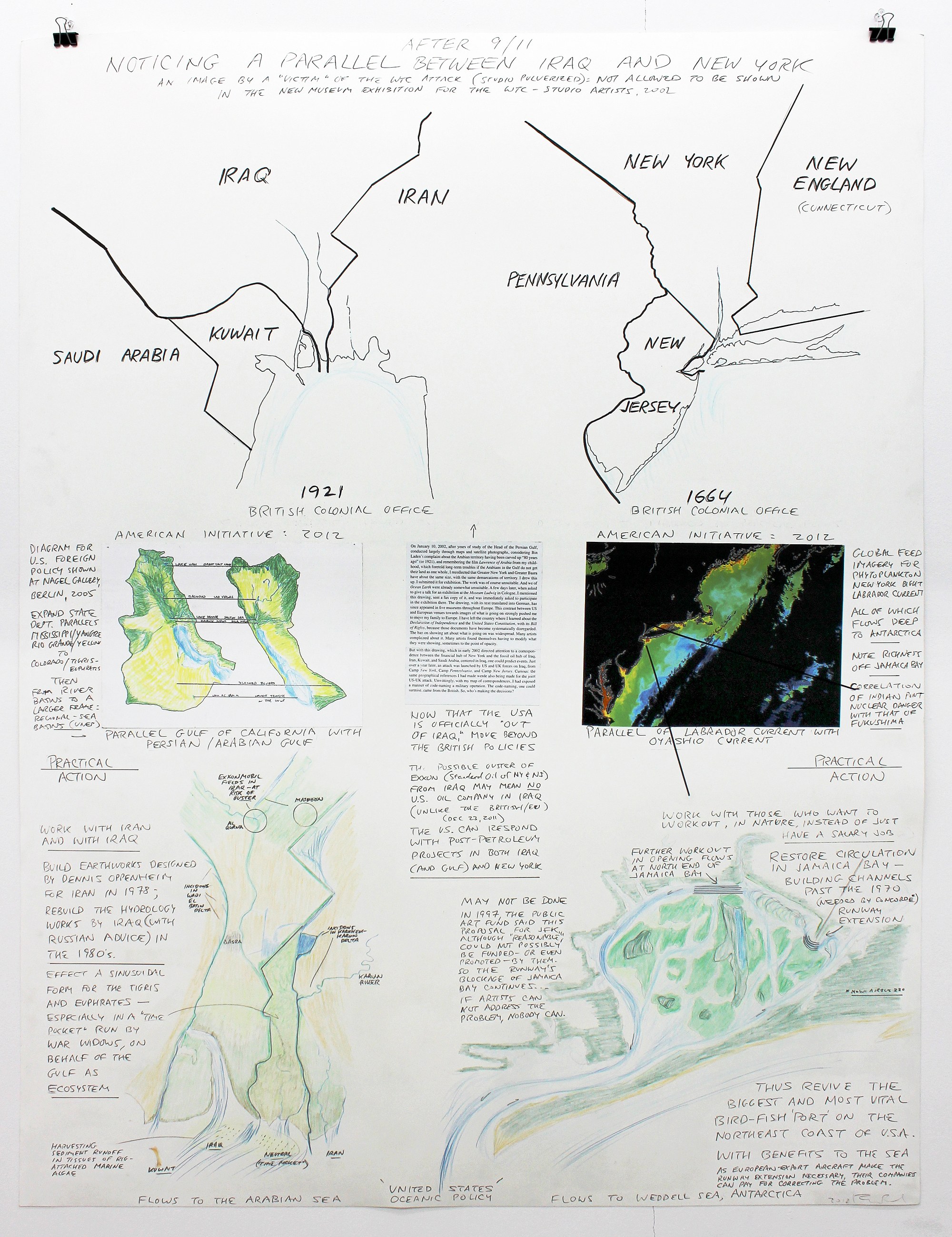 Peter Fend, Über die Grenze: May Not Be Seen Or Read Or Done at Maxwell Graham, photo 10