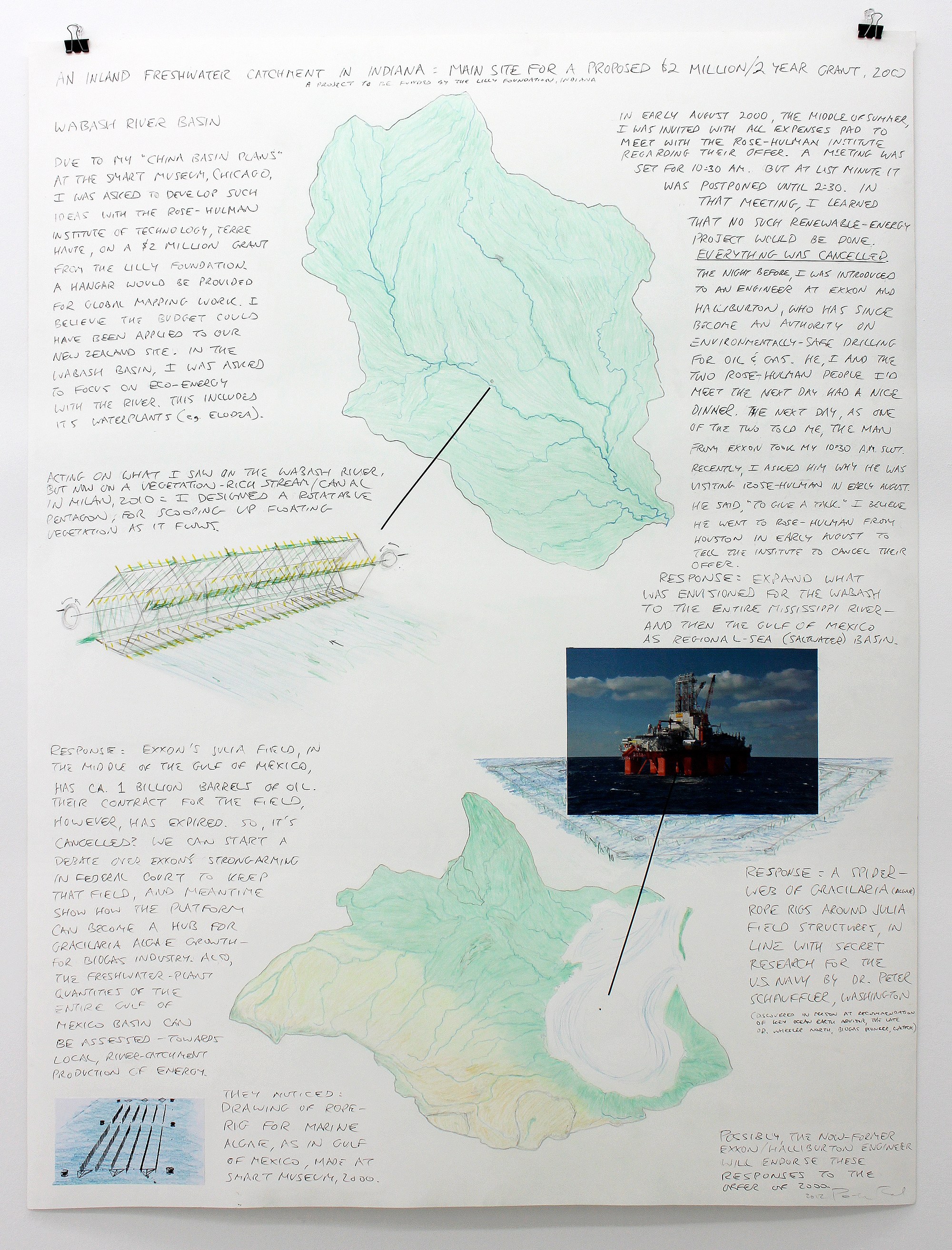 Peter Fend, Über die Grenze: May Not Be Seen Or Read Or Done at Maxwell Graham, photo 12