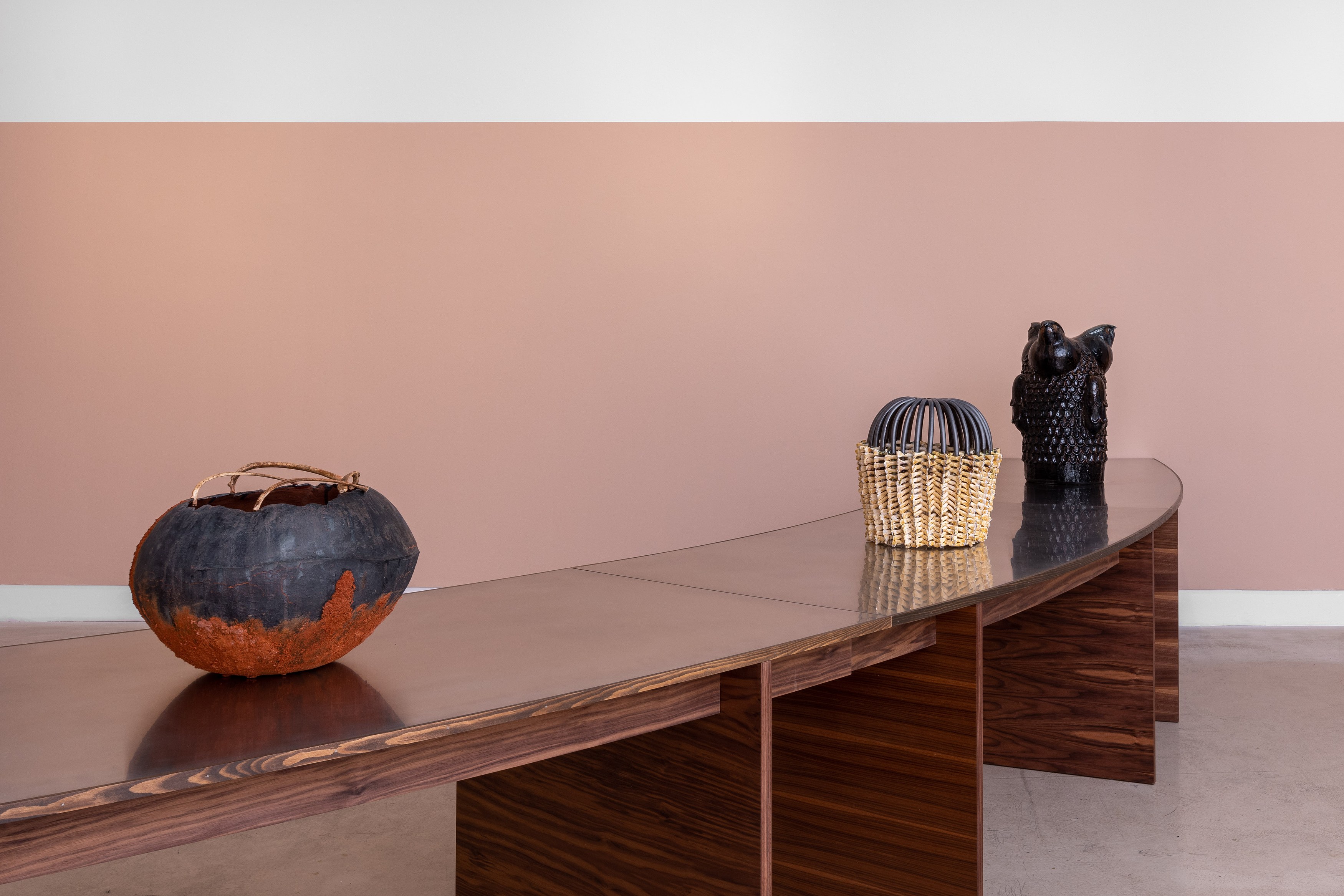 Adebunmi Gbadebo, Andrés Monzón-Aguirre, Inventing the Rest: New Adventures in Clay at Maximillian William, photo 3