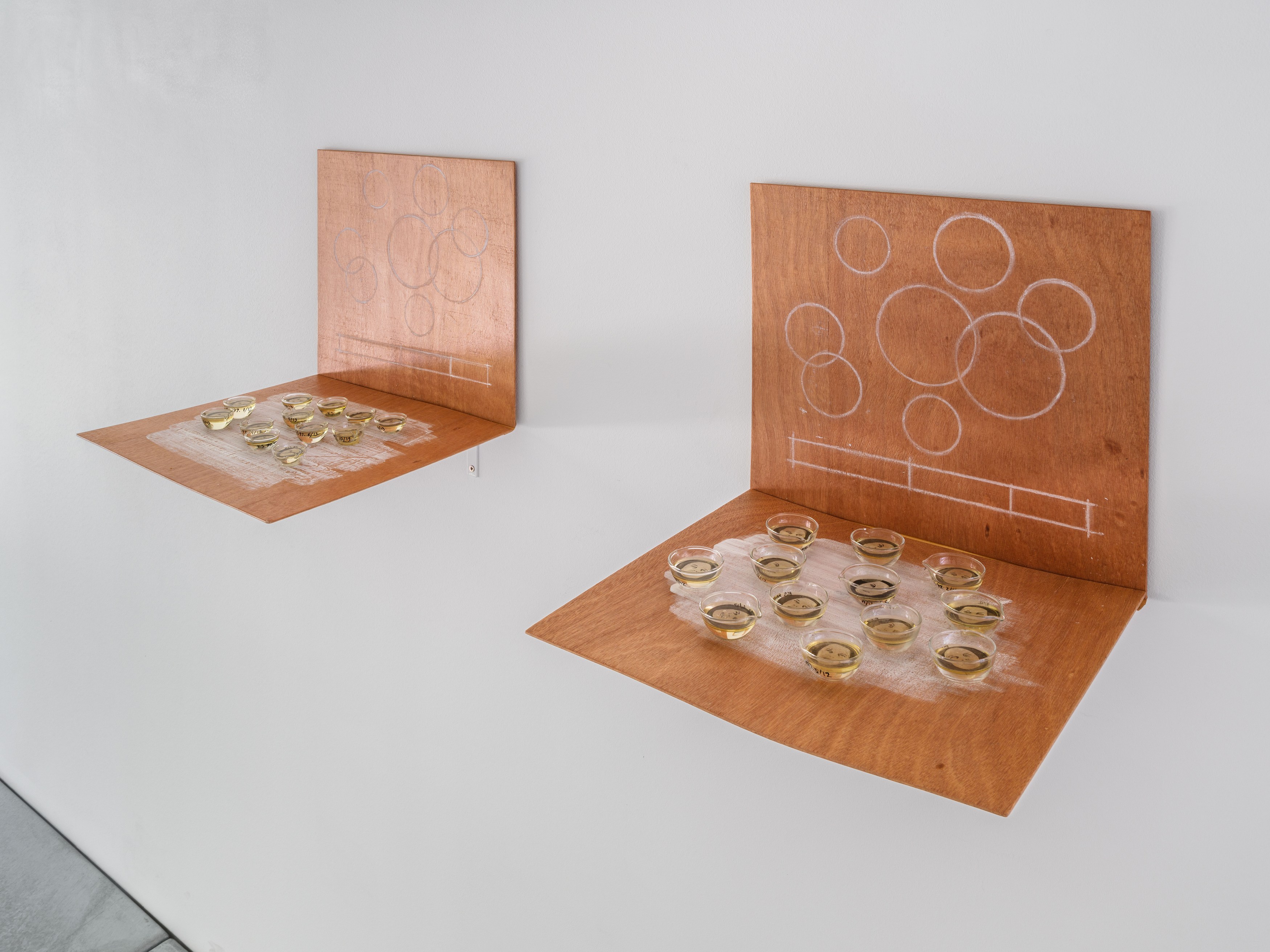Edita Schubert, Self-Portrait Behind a Perforated Canvas at Galerie Molitor, photo 20