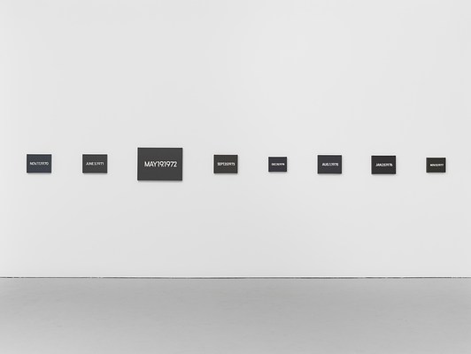 On Kawara at David Zwirner, New York | Contemporary Art Library