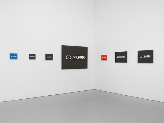On Kawara at David Zwirner, New York | Contemporary Art Library