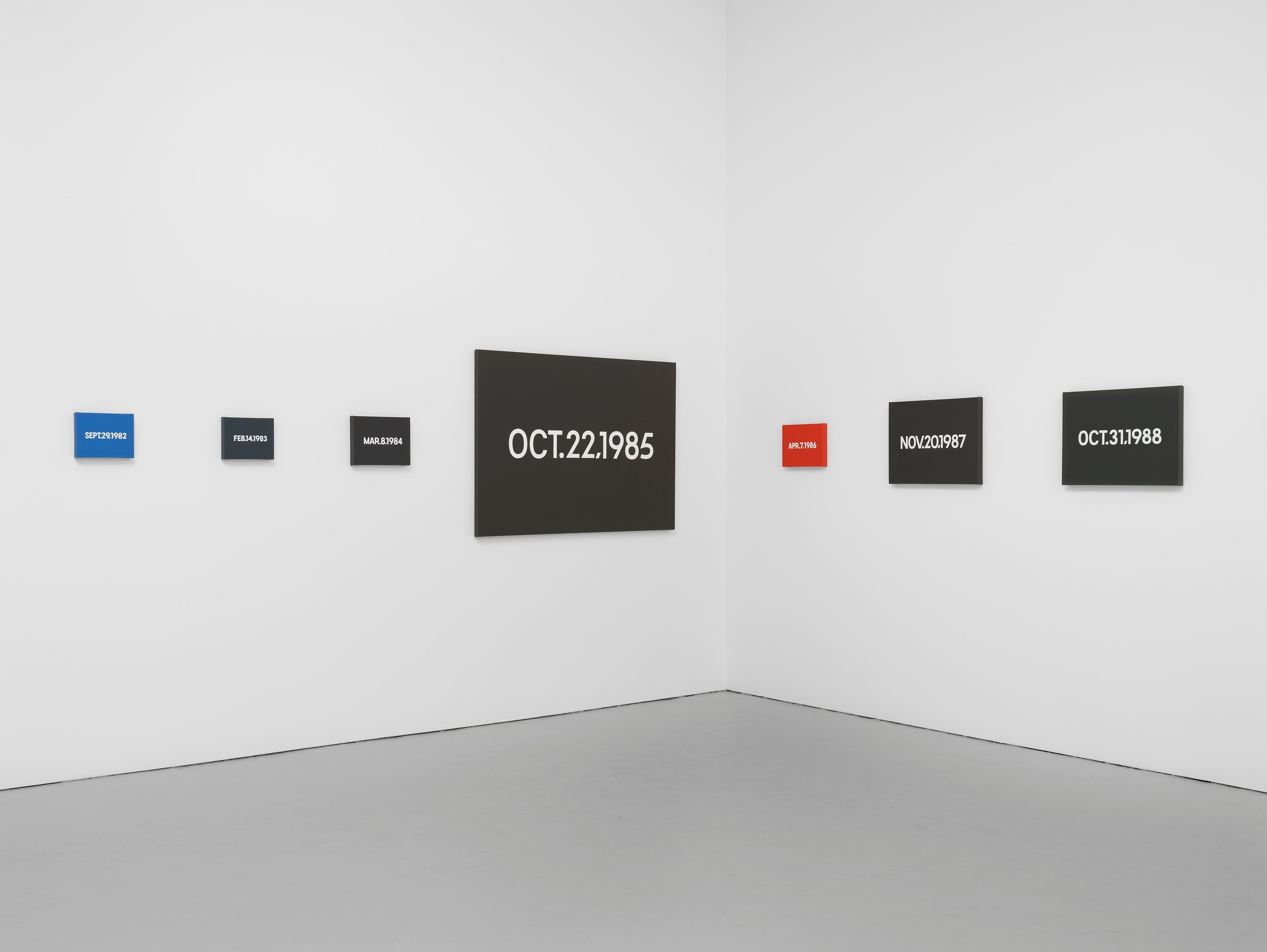 On Kawara, Date Painting(s) in New York and 136 Other Cities at Josh Smith Studio, Brooklyn, photo 9