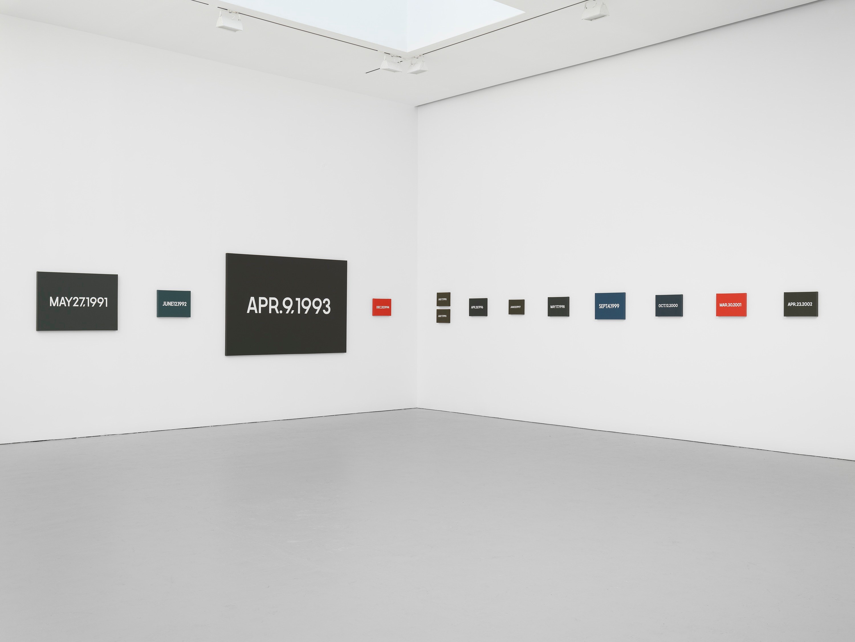On Kawara, Date Painting(s) in New York and 136 Other Cities at Josh Smith Studio, Brooklyn, photo 10
