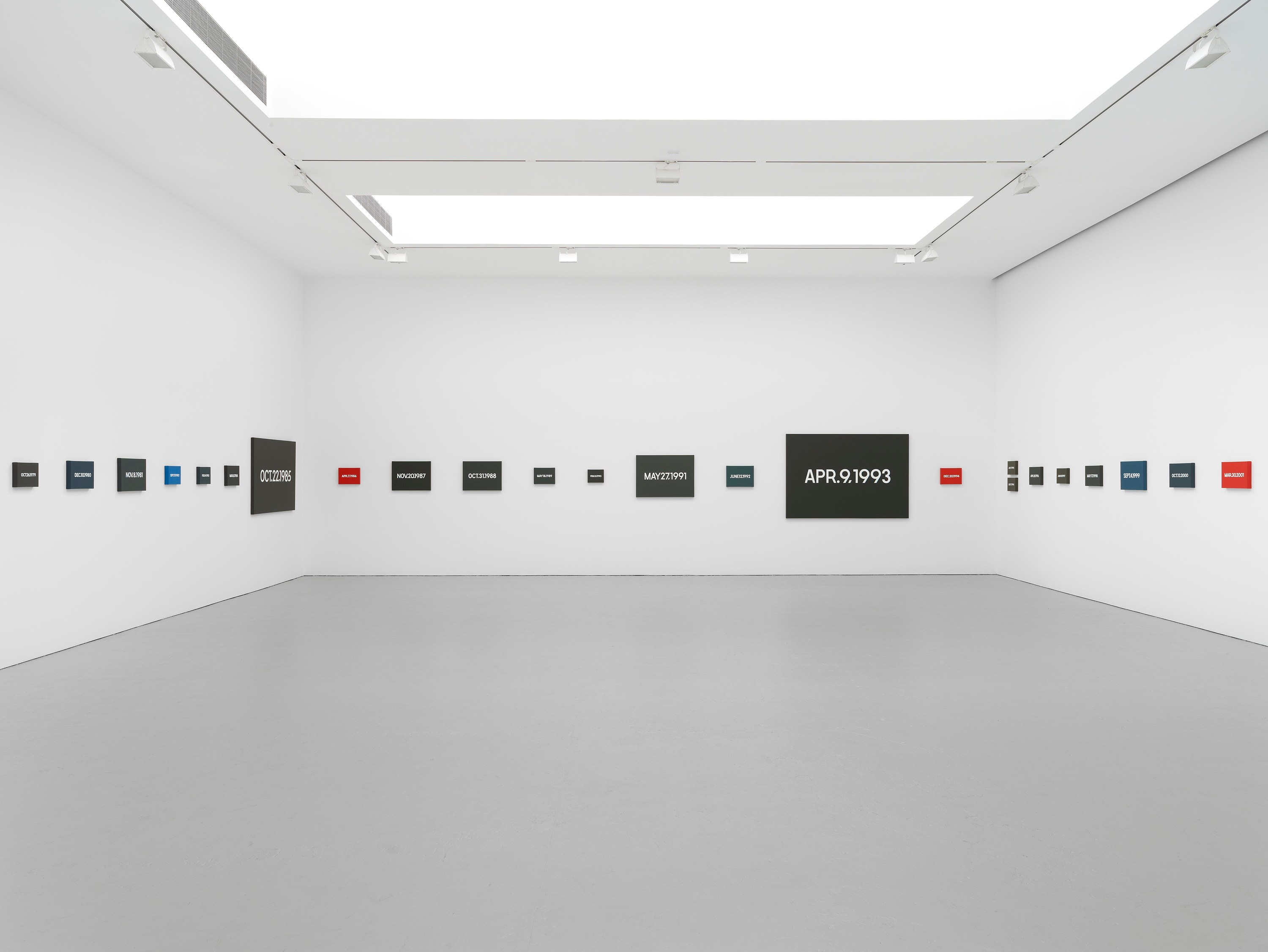 On Kawara, Date Painting(s) in New York and 136 Other Cities at Josh Smith Studio, Brooklyn, photo 12