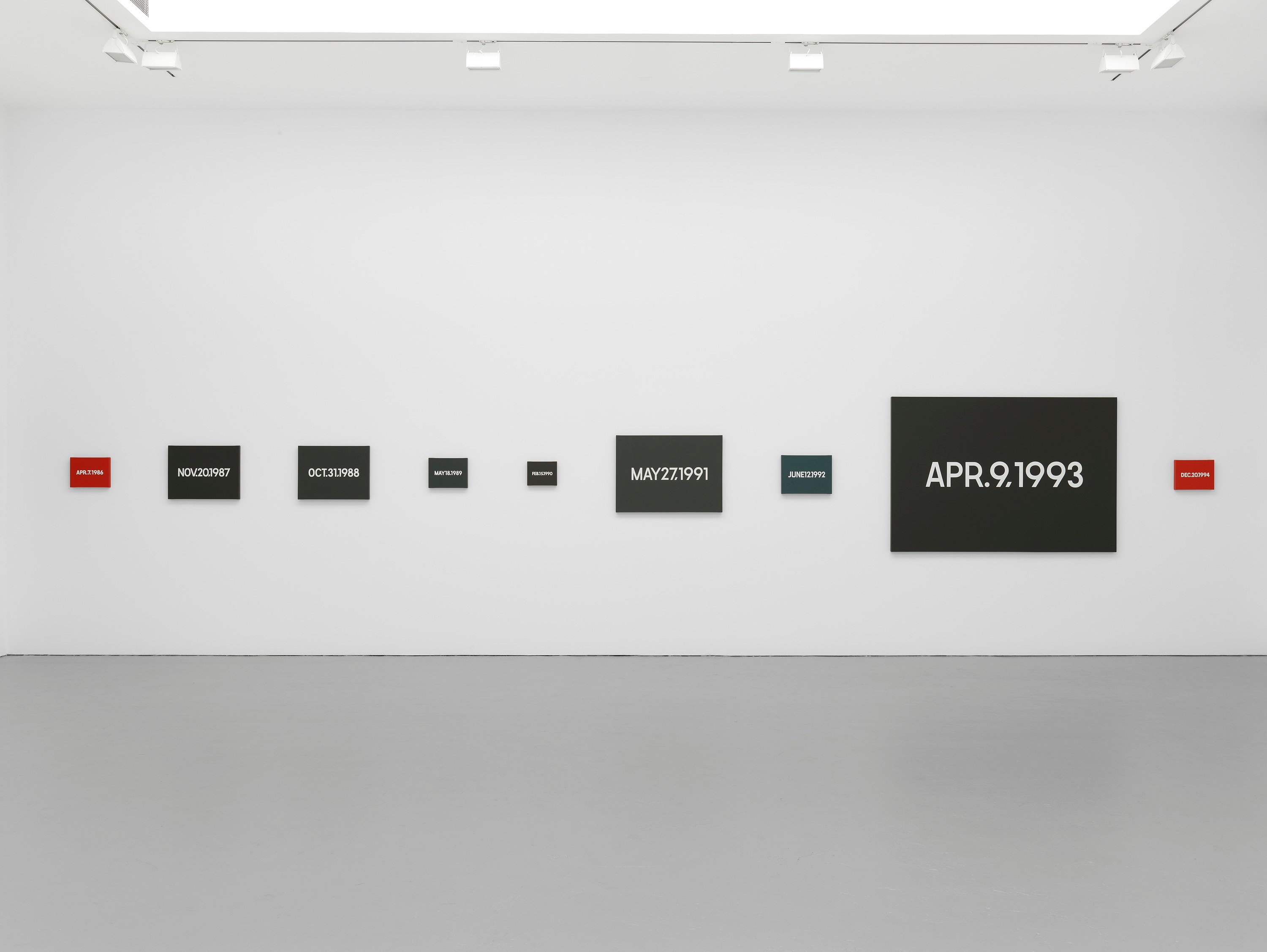 On Kawara, Date Painting(s) in New York and 136 Other Cities at Josh Smith Studio, Brooklyn, photo 13