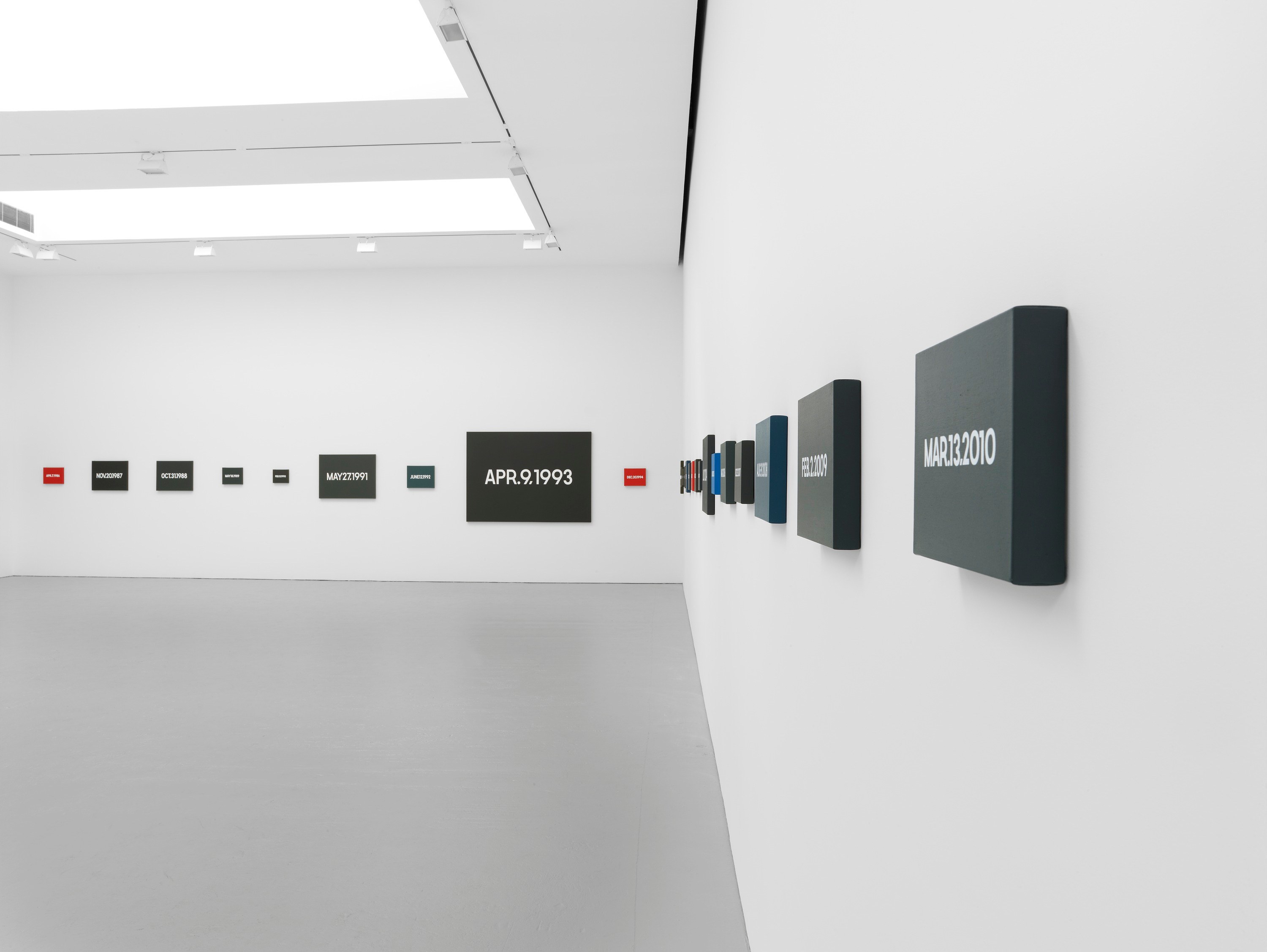 On Kawara, Date Painting(s) in New York and 136 Other Cities at Josh Smith Studio, Brooklyn, photo 15