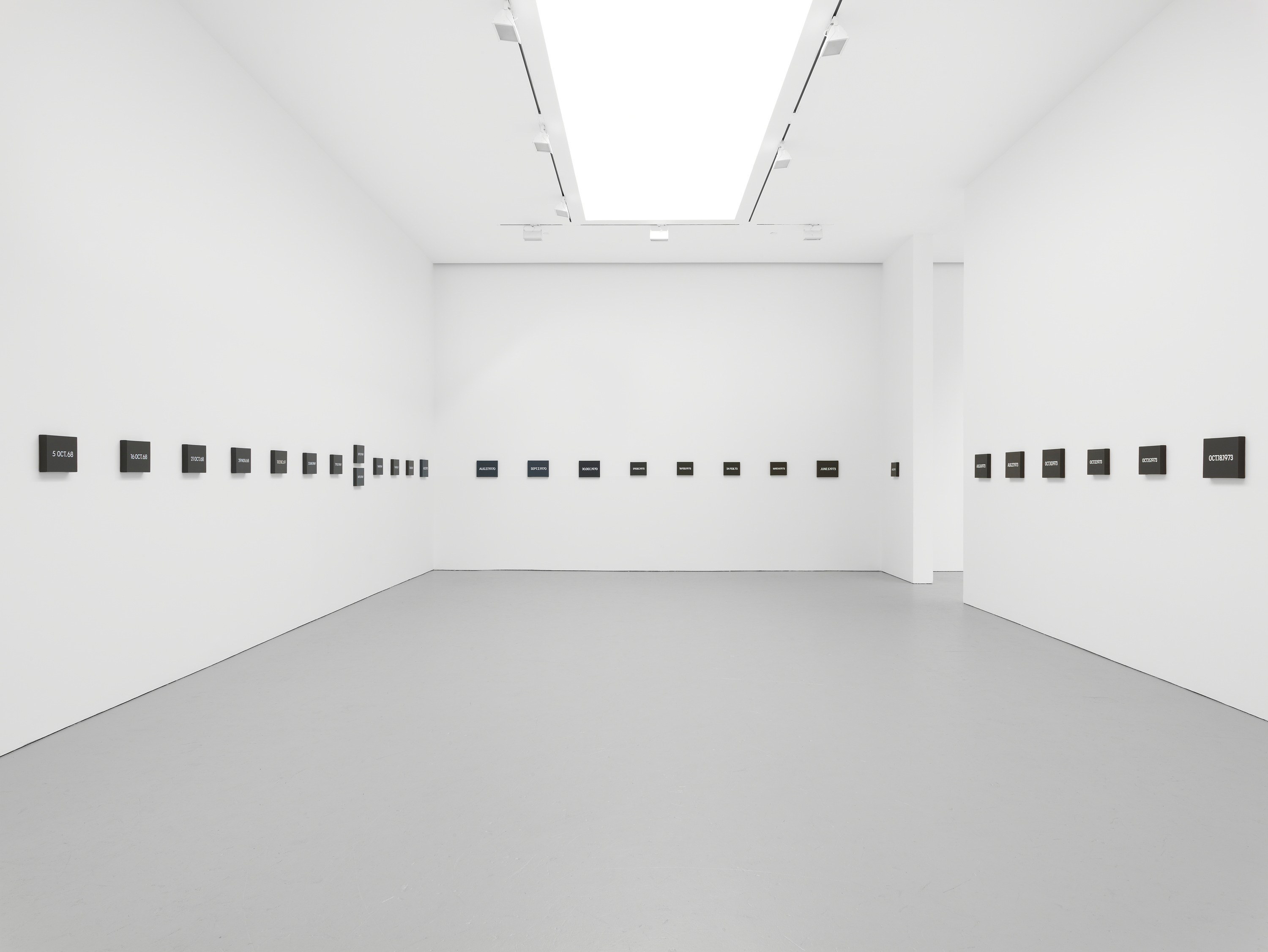 On Kawara, Date Painting(s) in New York and 136 Other Cities at Josh Smith Studio, Brooklyn, photo 16