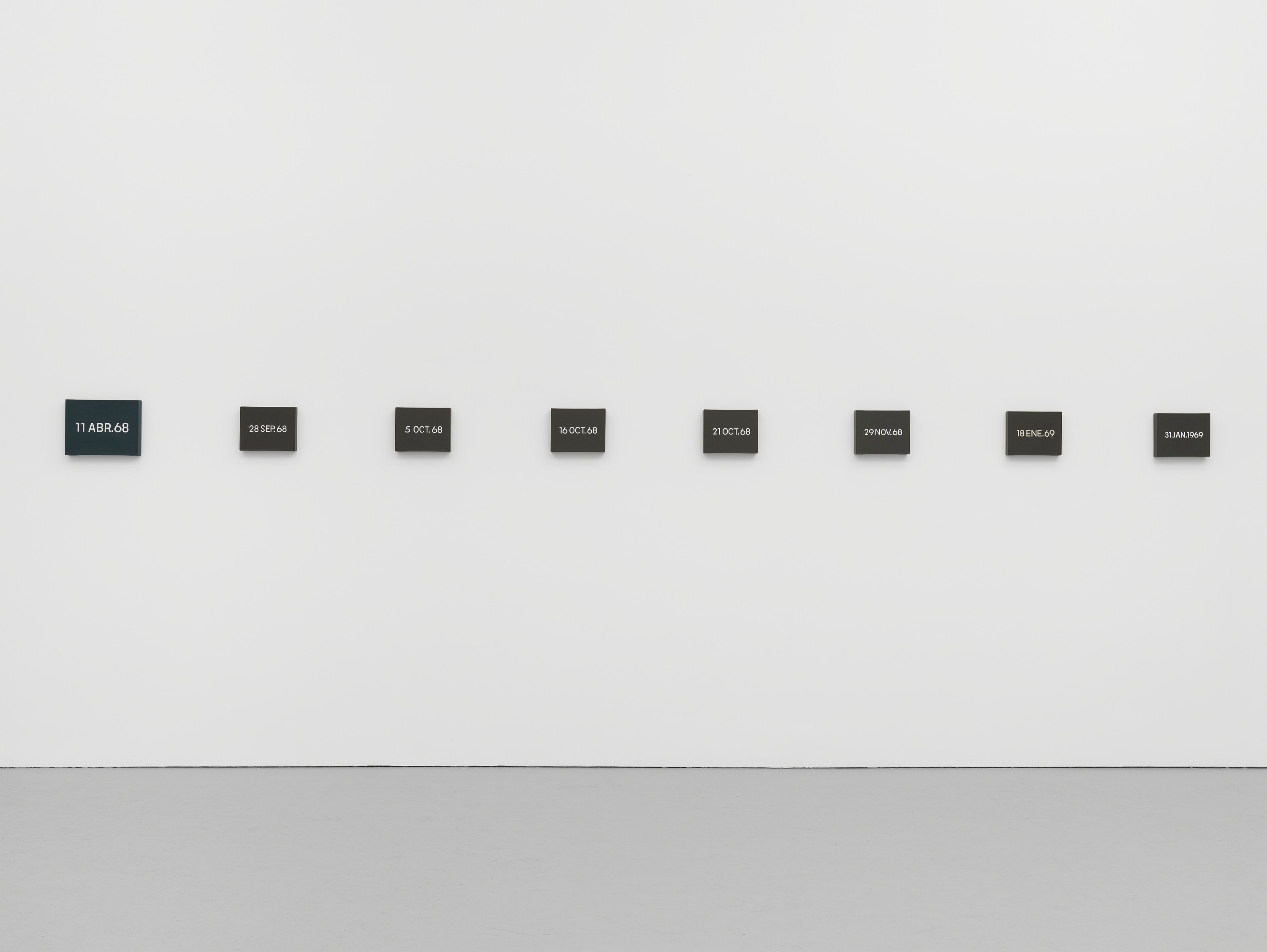 On Kawara, Date Painting(s) in New York and 136 Other Cities at Josh Smith Studio, Brooklyn, photo 17