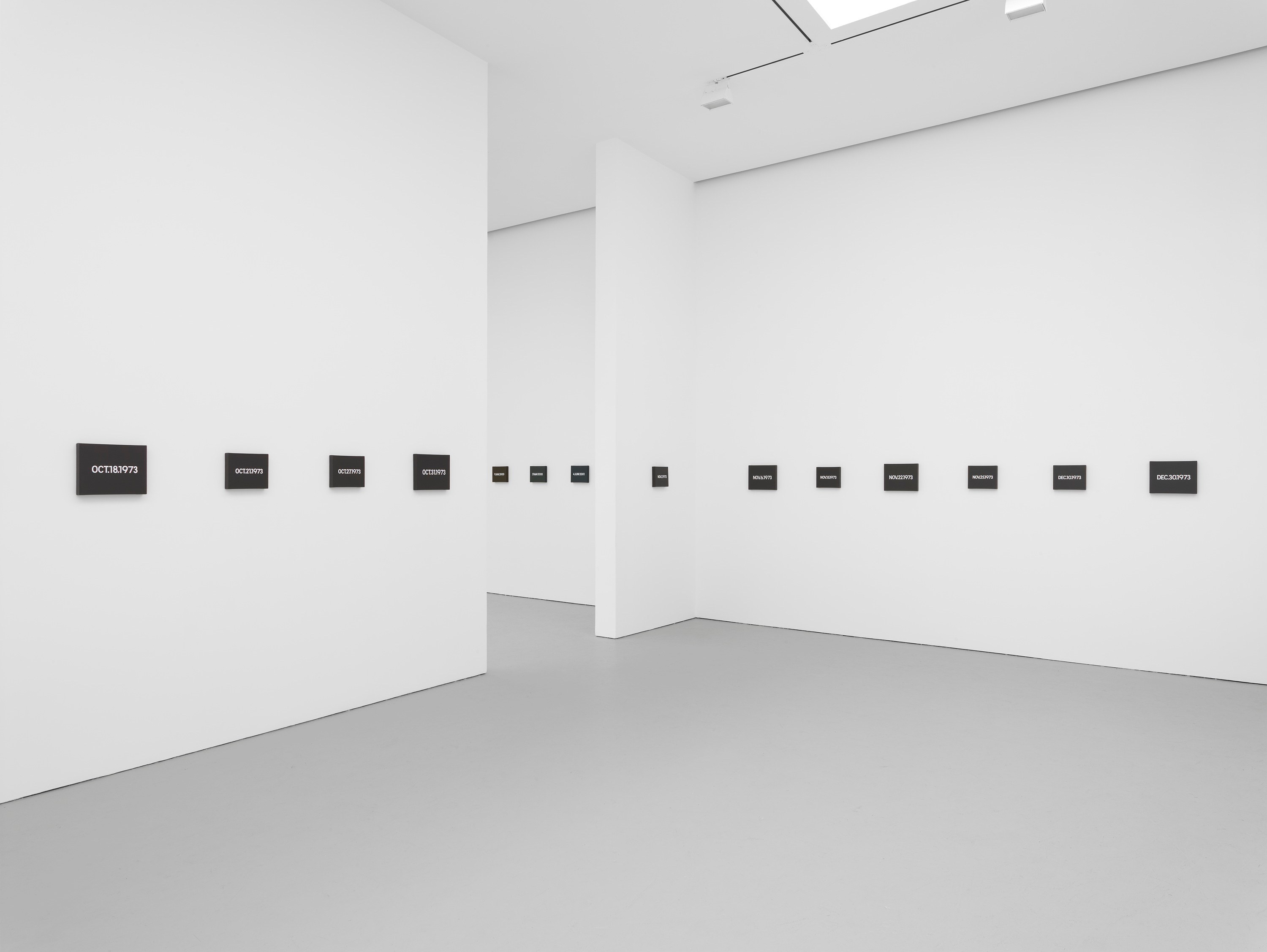 On Kawara, Date Painting(s) in New York and 136 Other Cities at Josh Smith Studio, Brooklyn, photo 19