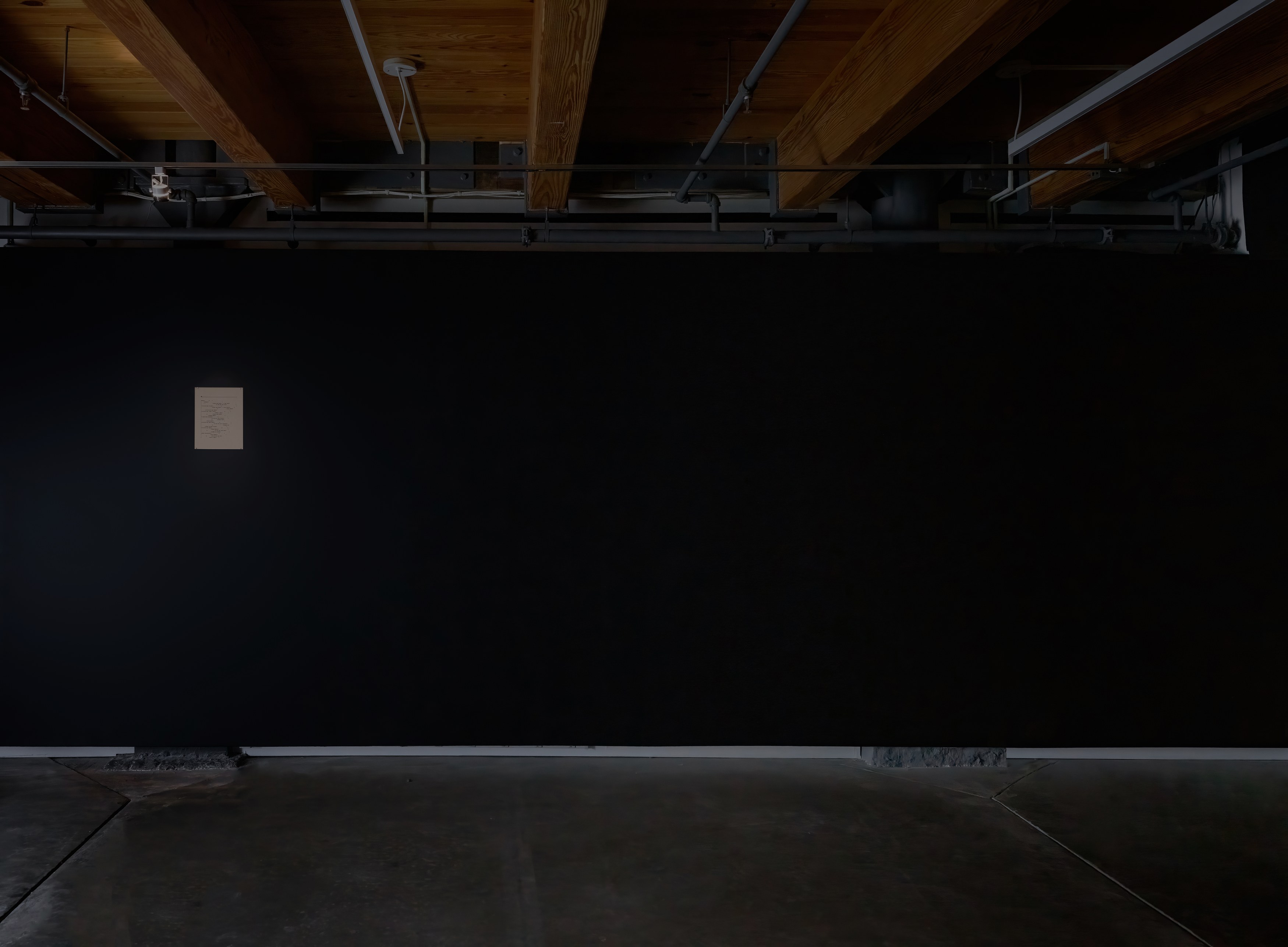 Vito Acconci, Here, There at anonymous gallery, photo 3