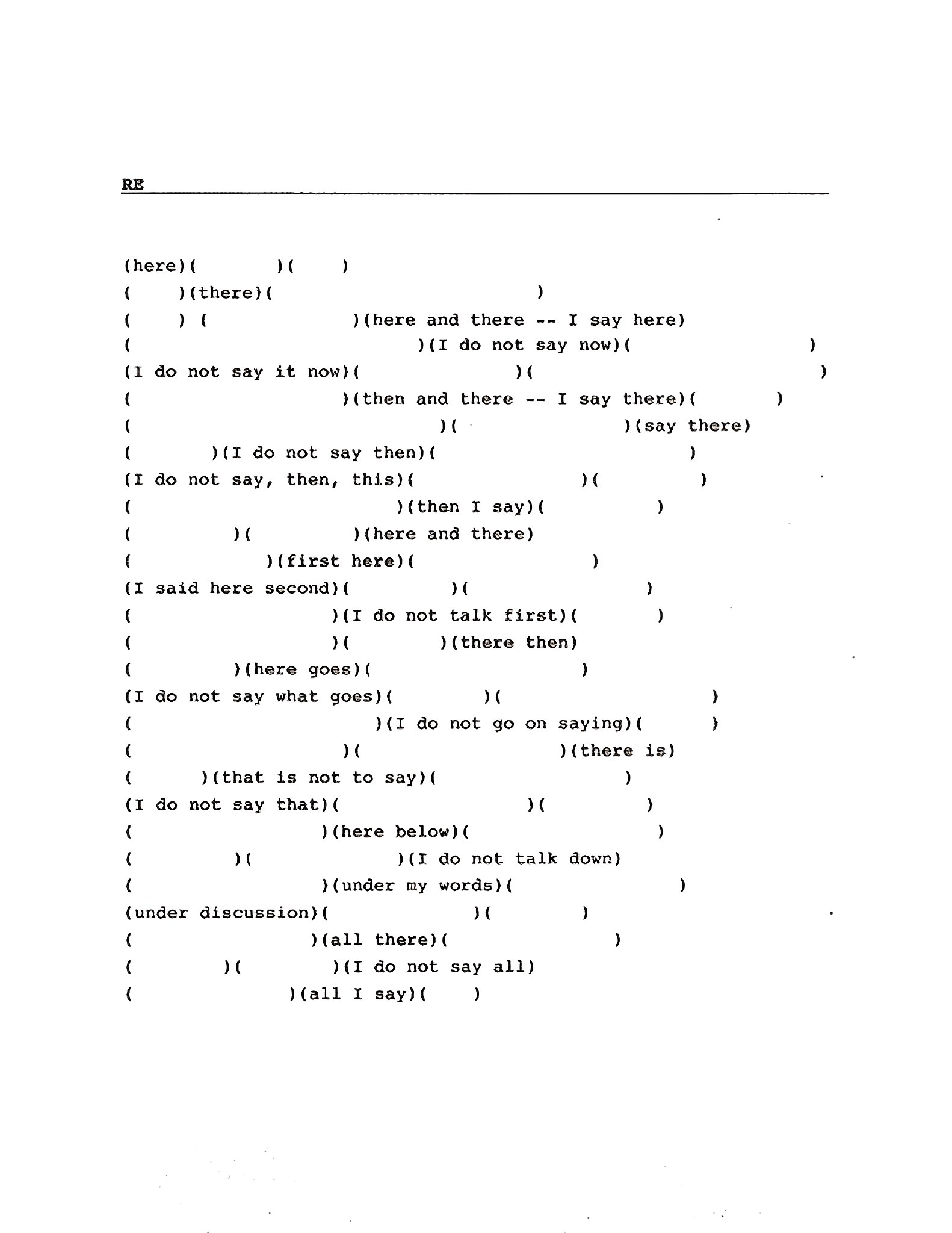 Vito Acconci, Here, There at anonymous gallery, photo 10
