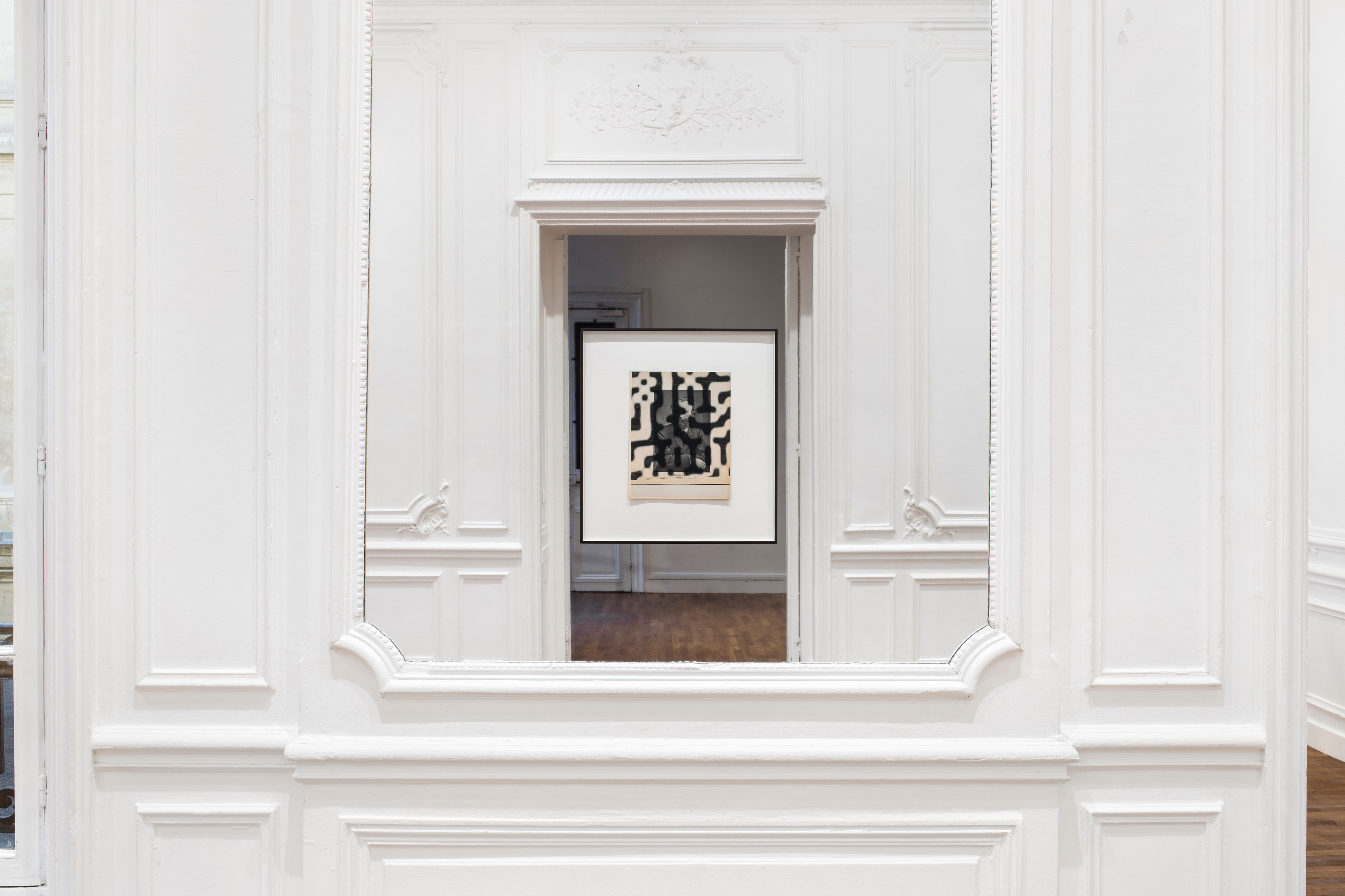 Wade Guyton, Galerie Matthiesen, Ausstellung, Edouard Manet, 1928, 6. Februar bis 18. März, Vol. II at Galerie Chantal Crousel, photo 2