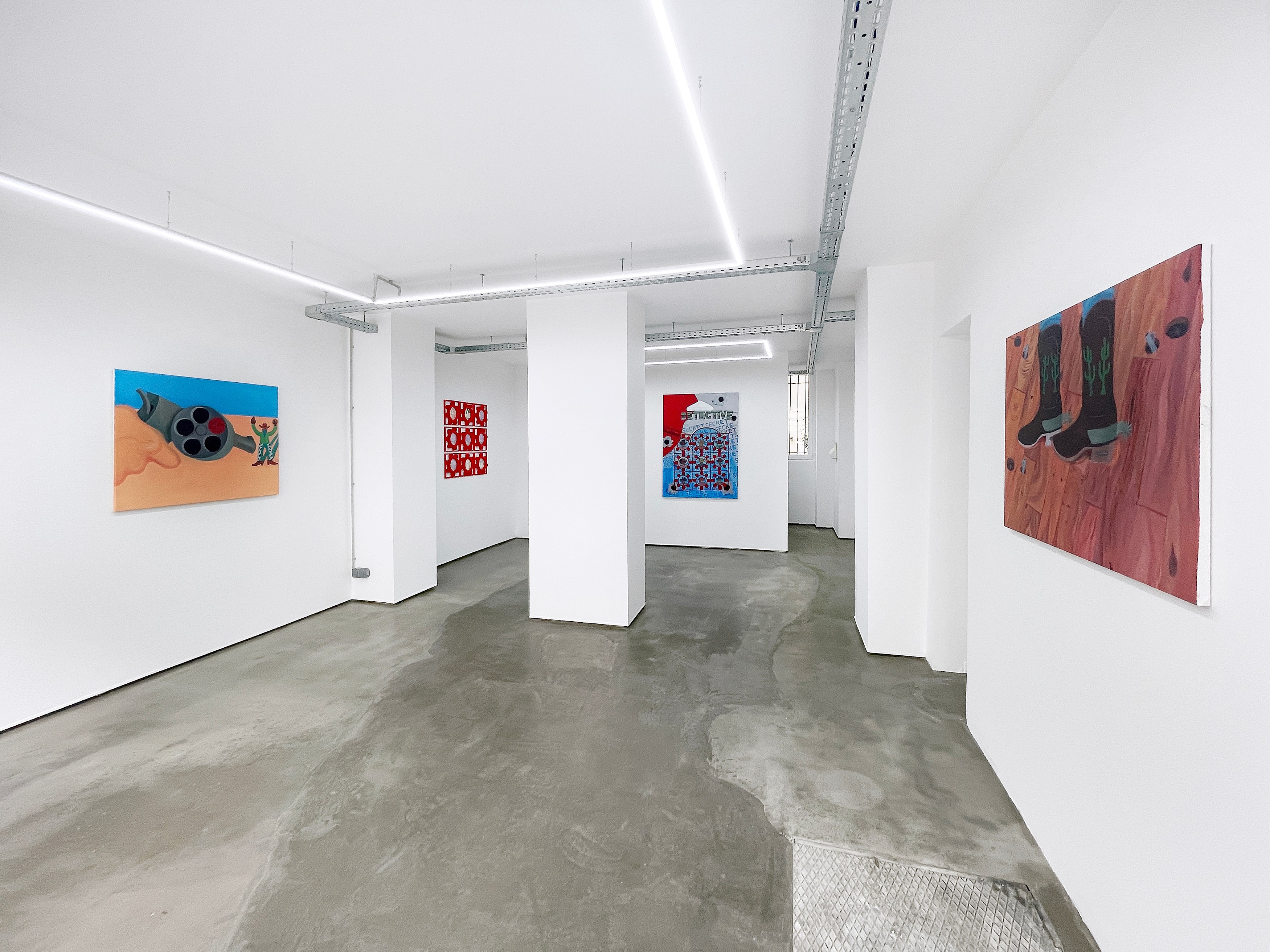 Lounis Baouche, Paris is full of cowboy ghosts at Exo Exo, photo 2
