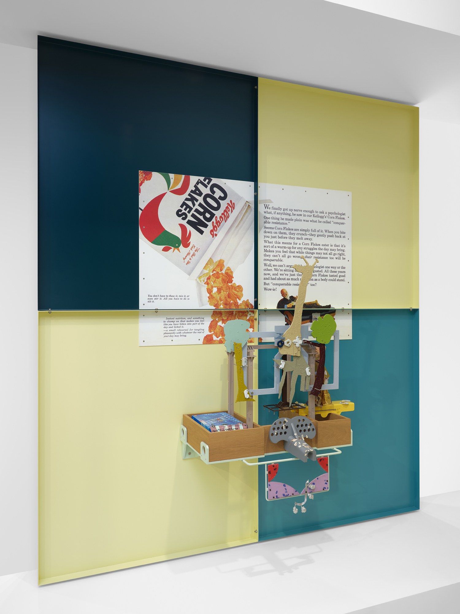 Helen Marten, Evidence of Theatre at Greene Naftali, photo 7