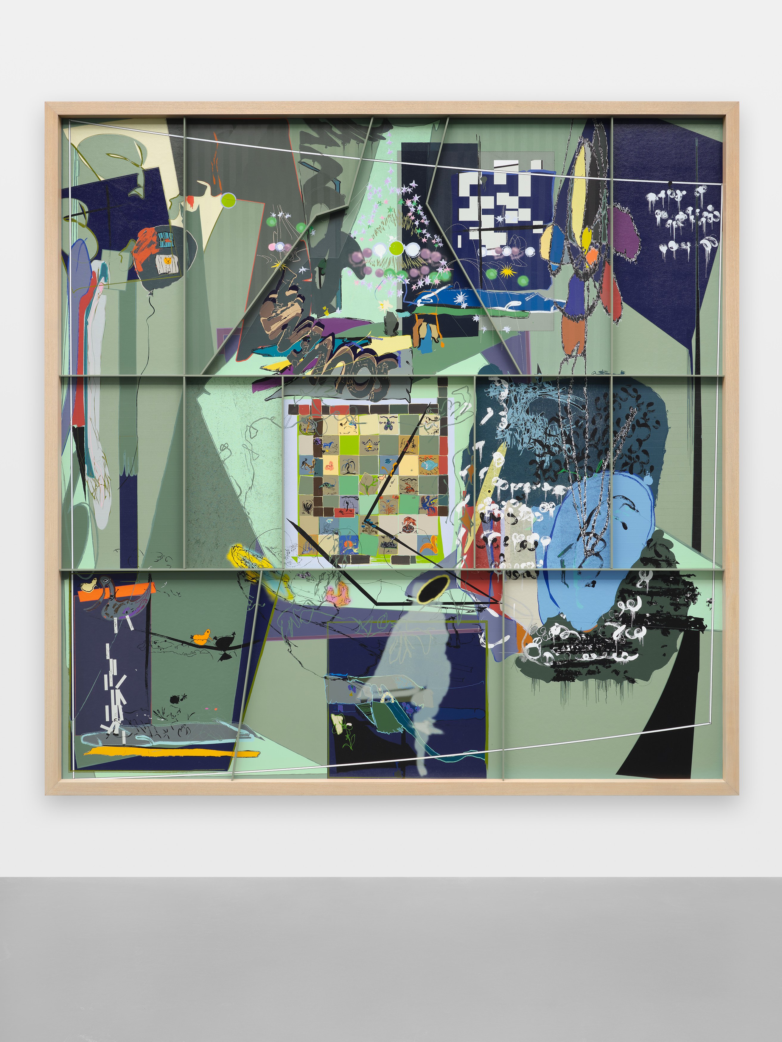 Helen Marten, Evidence of Theatre at Greene Naftali, photo 9