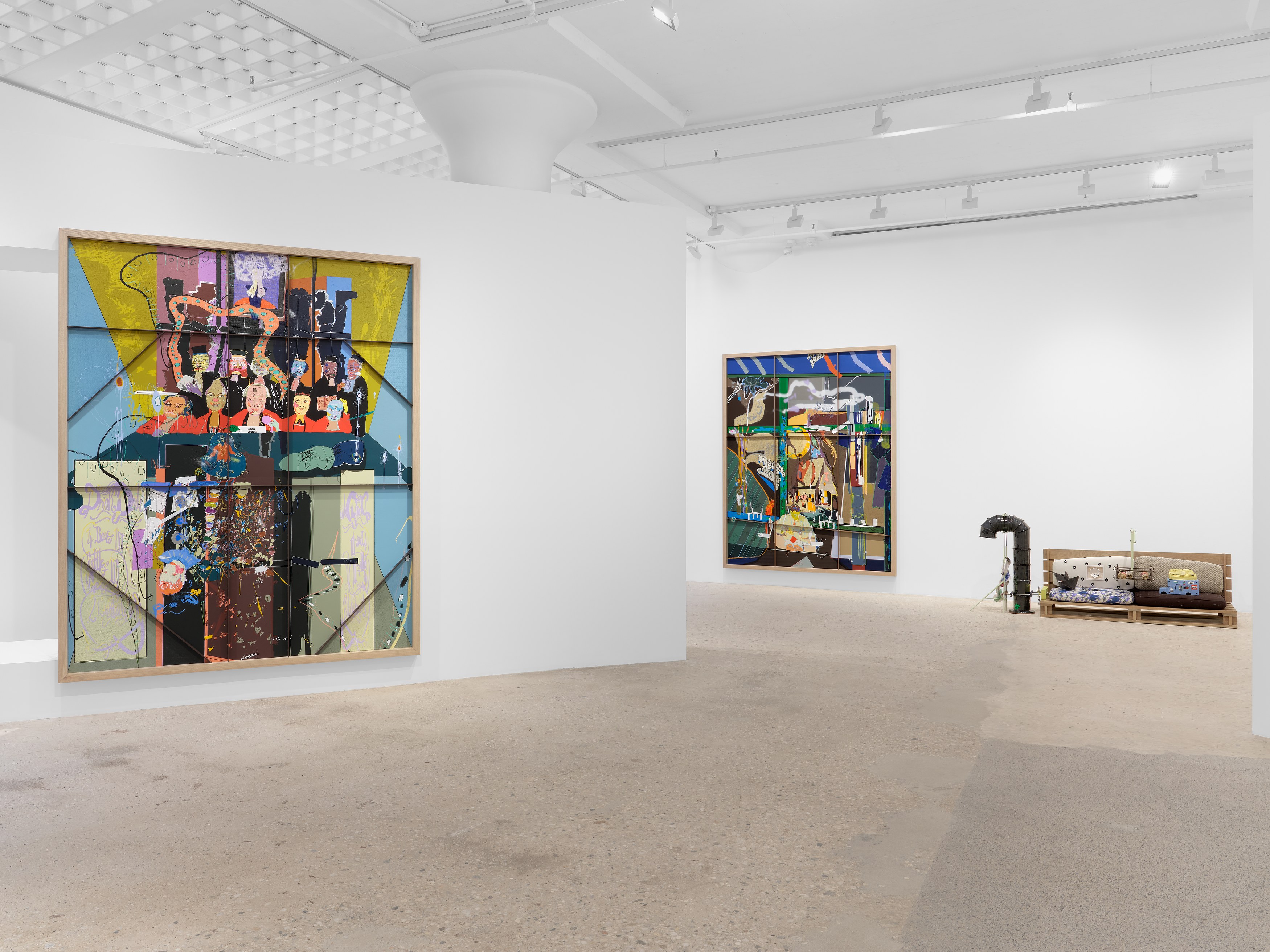 Helen Marten, Evidence of Theatre at Greene Naftali, photo 13