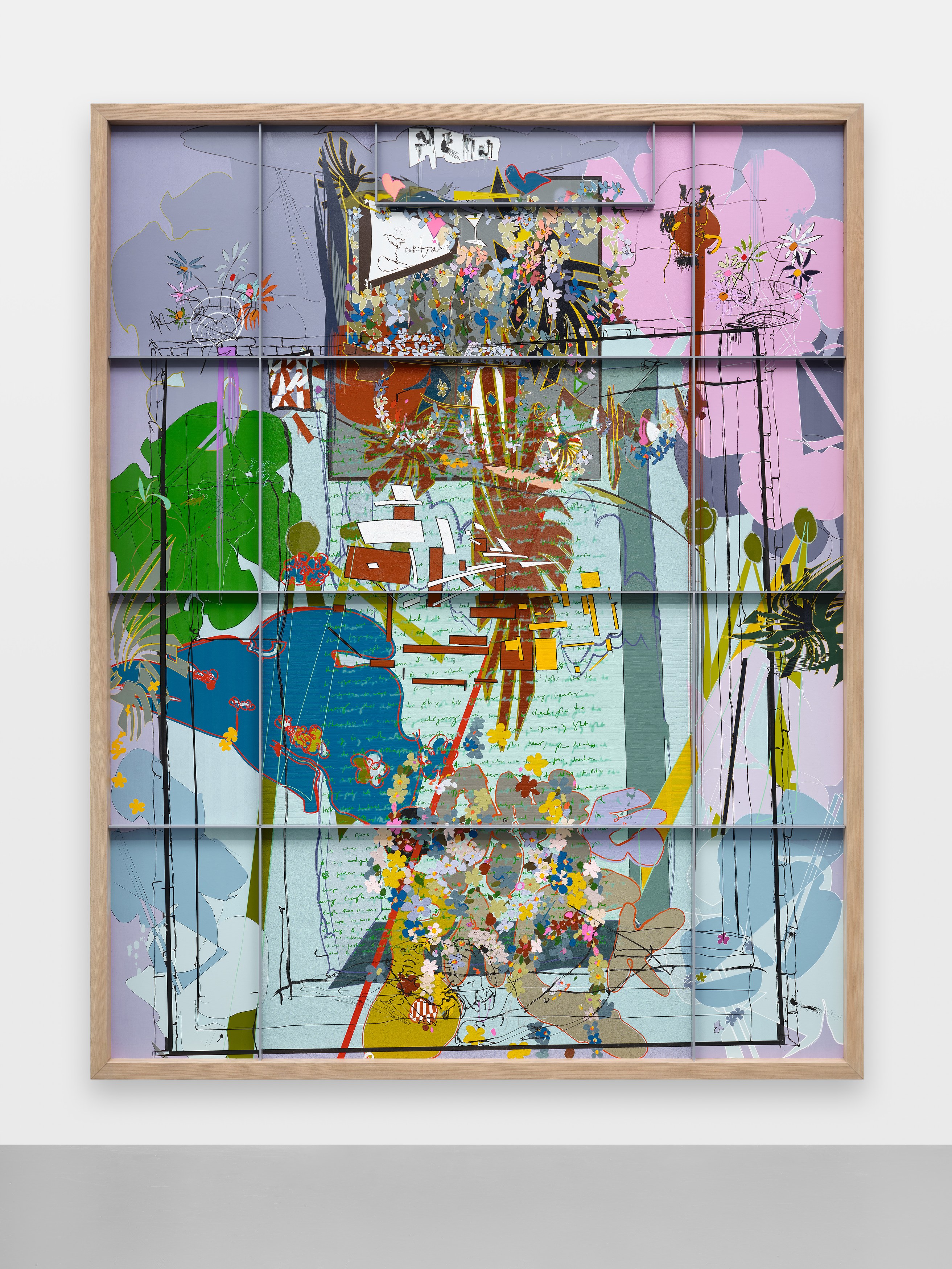 Helen Marten, Evidence of Theatre at Greene Naftali, photo 10