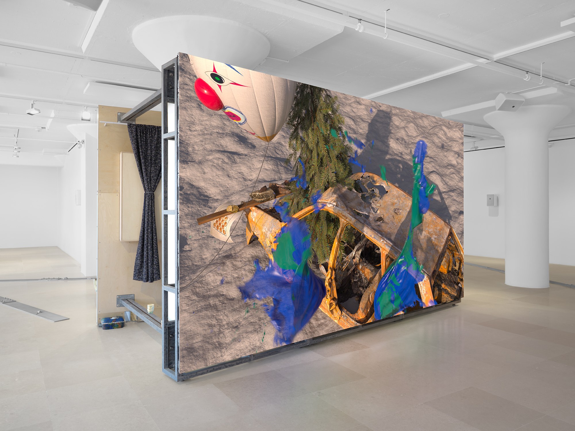 Helen Marten, Evidence of Theatre at Greene Naftali, photo 20