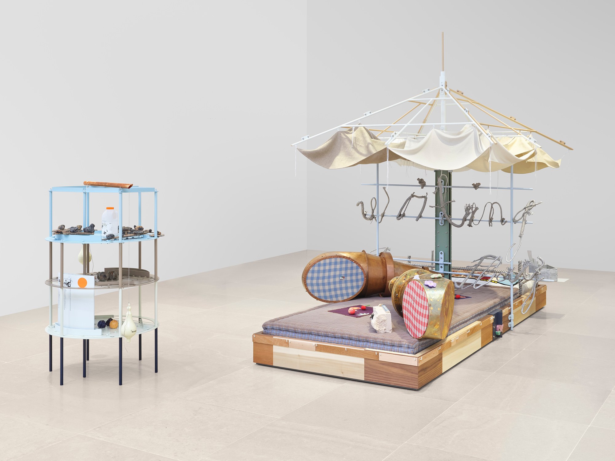 Helen Marten, Evidence of Theatre at Greene Naftali, photo 22