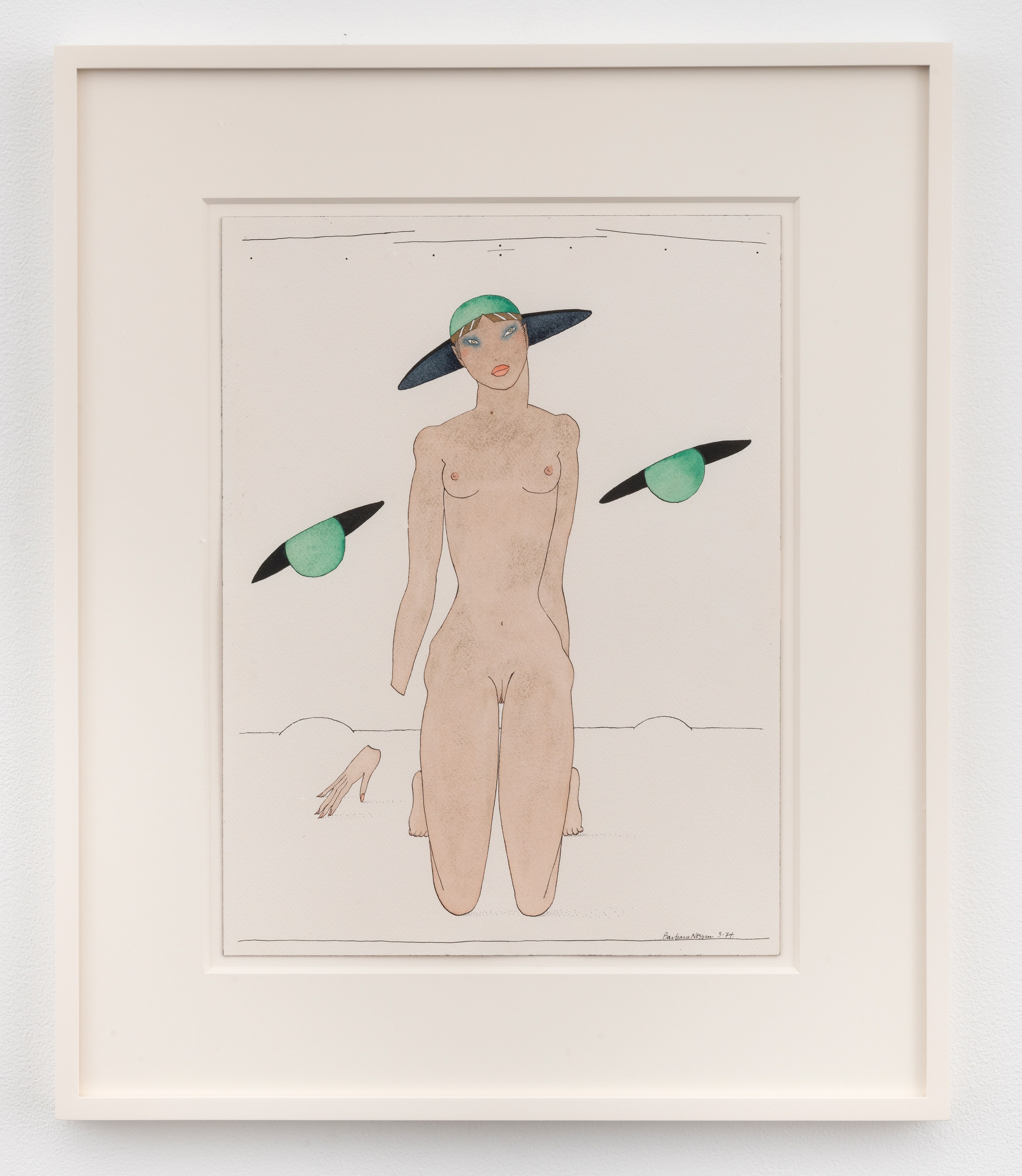 Barbara Nessim, Balancing Act: Drawings 1969-1974 at Derek Eller Gallery, photo 8