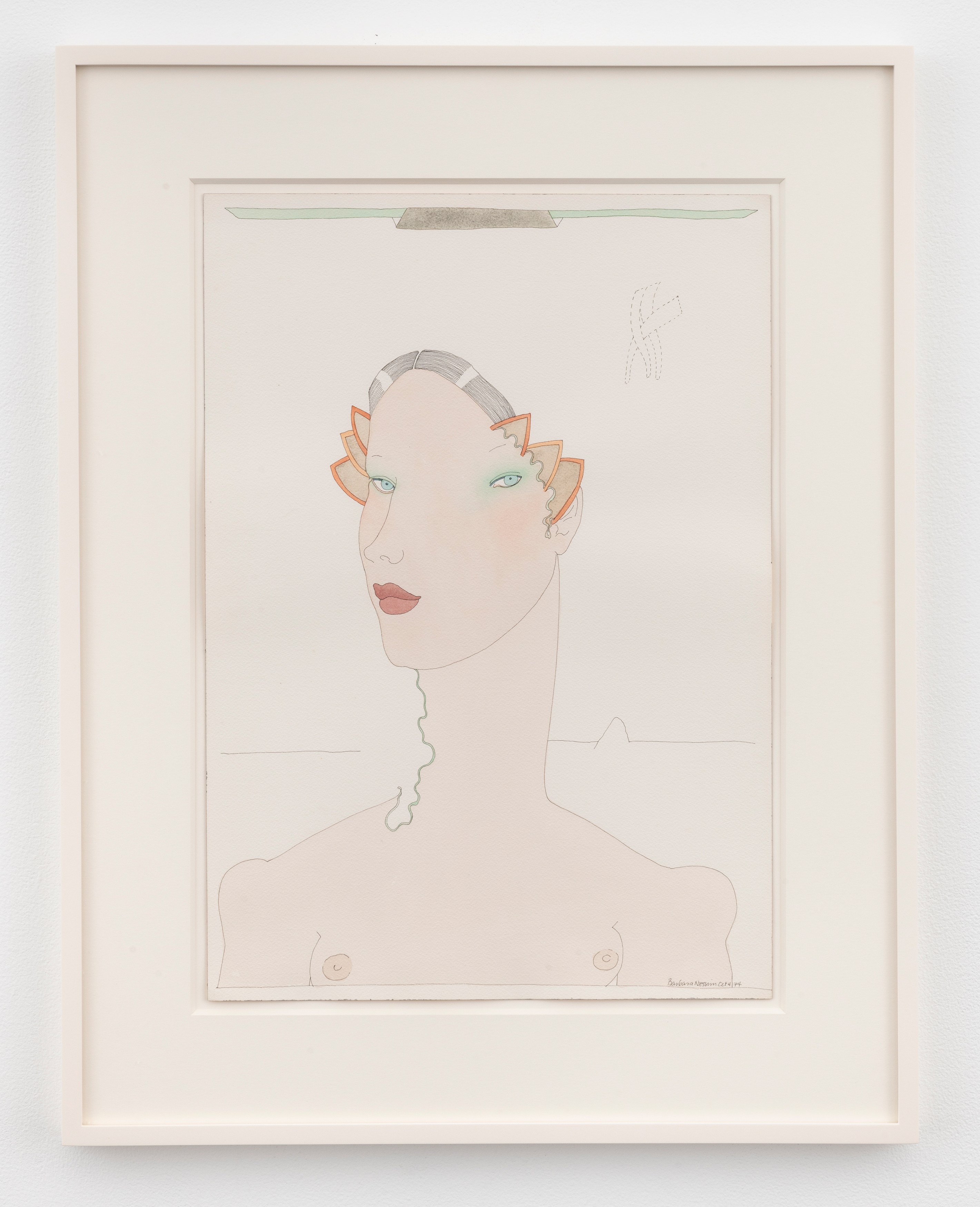 Barbara Nessim, Balancing Act: Drawings 1969-1974 at Derek Eller Gallery, photo 12