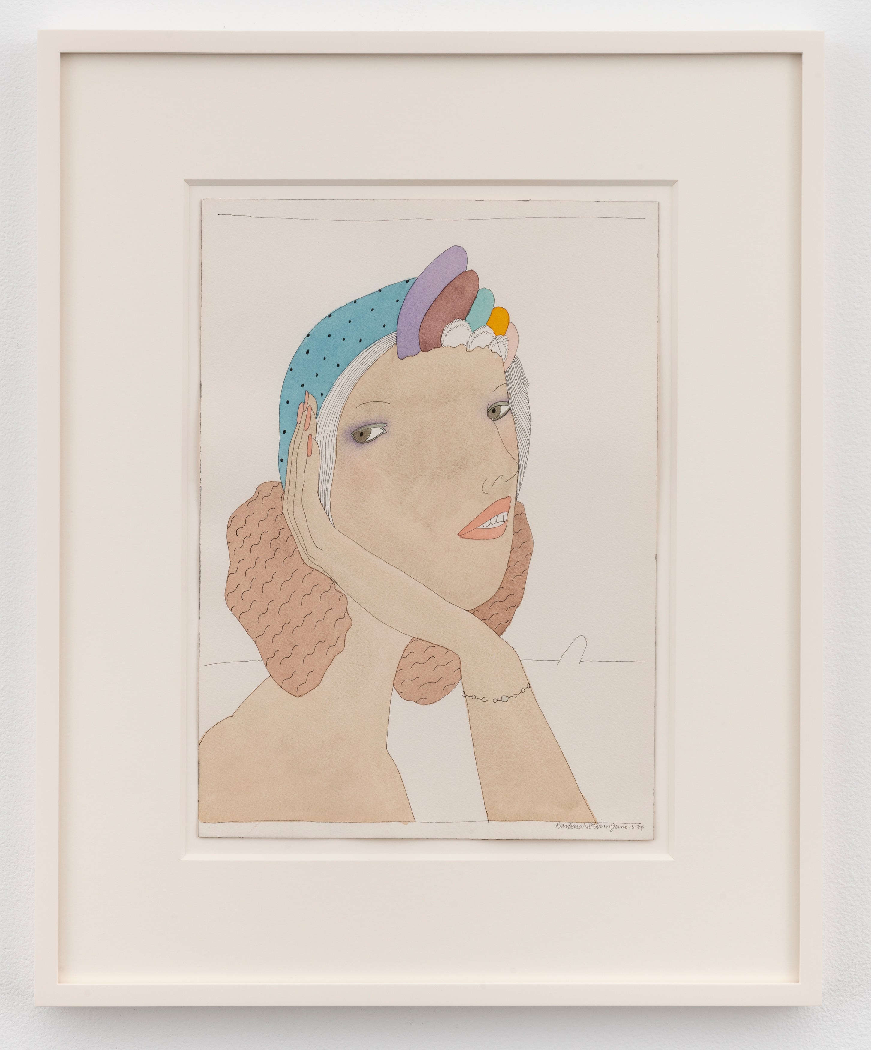 Barbara Nessim, Balancing Act: Drawings 1969-1974 at Derek Eller Gallery, photo 10