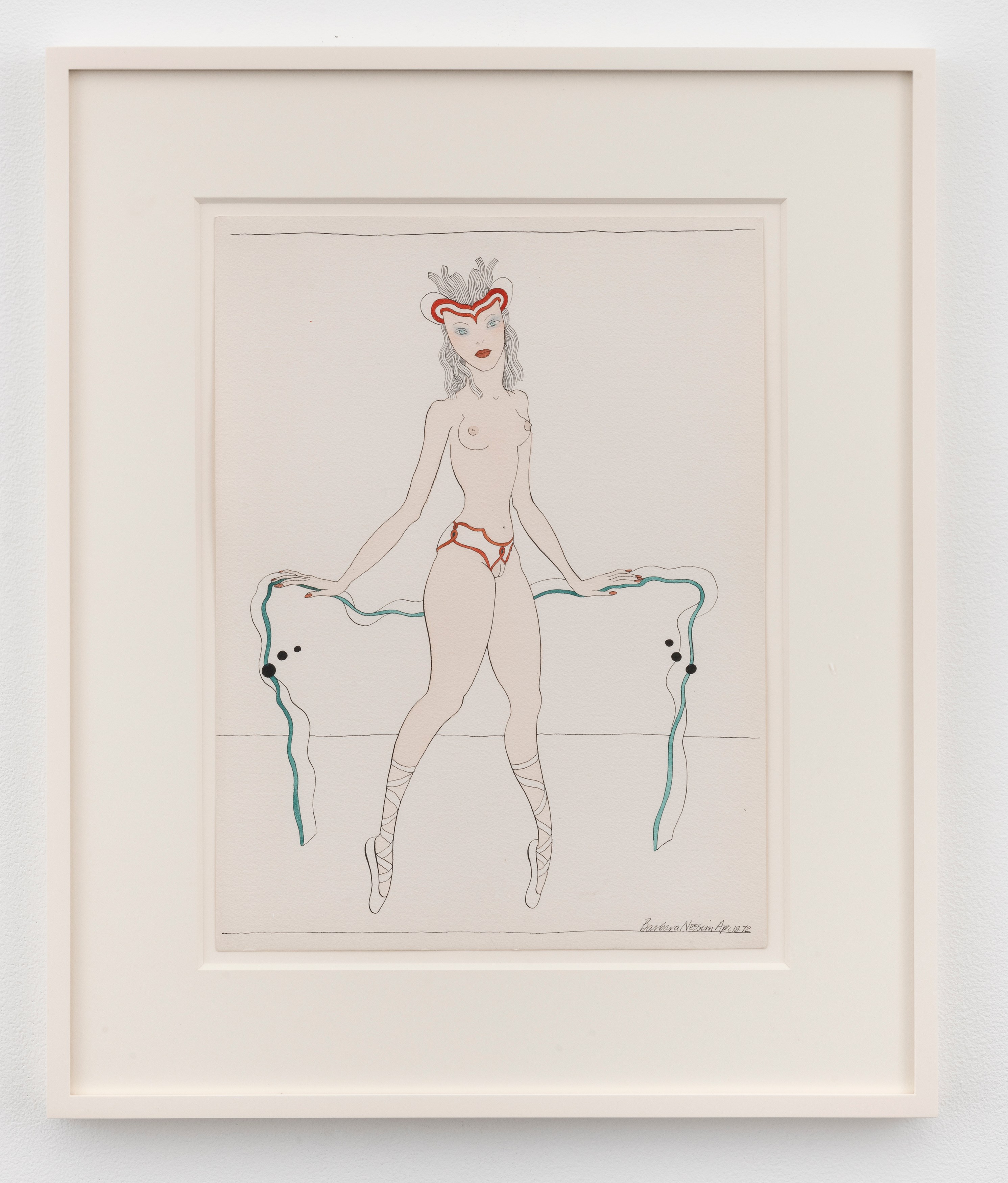 Barbara Nessim, Balancing Act: Drawings 1969-1974 at Derek Eller Gallery, photo 13