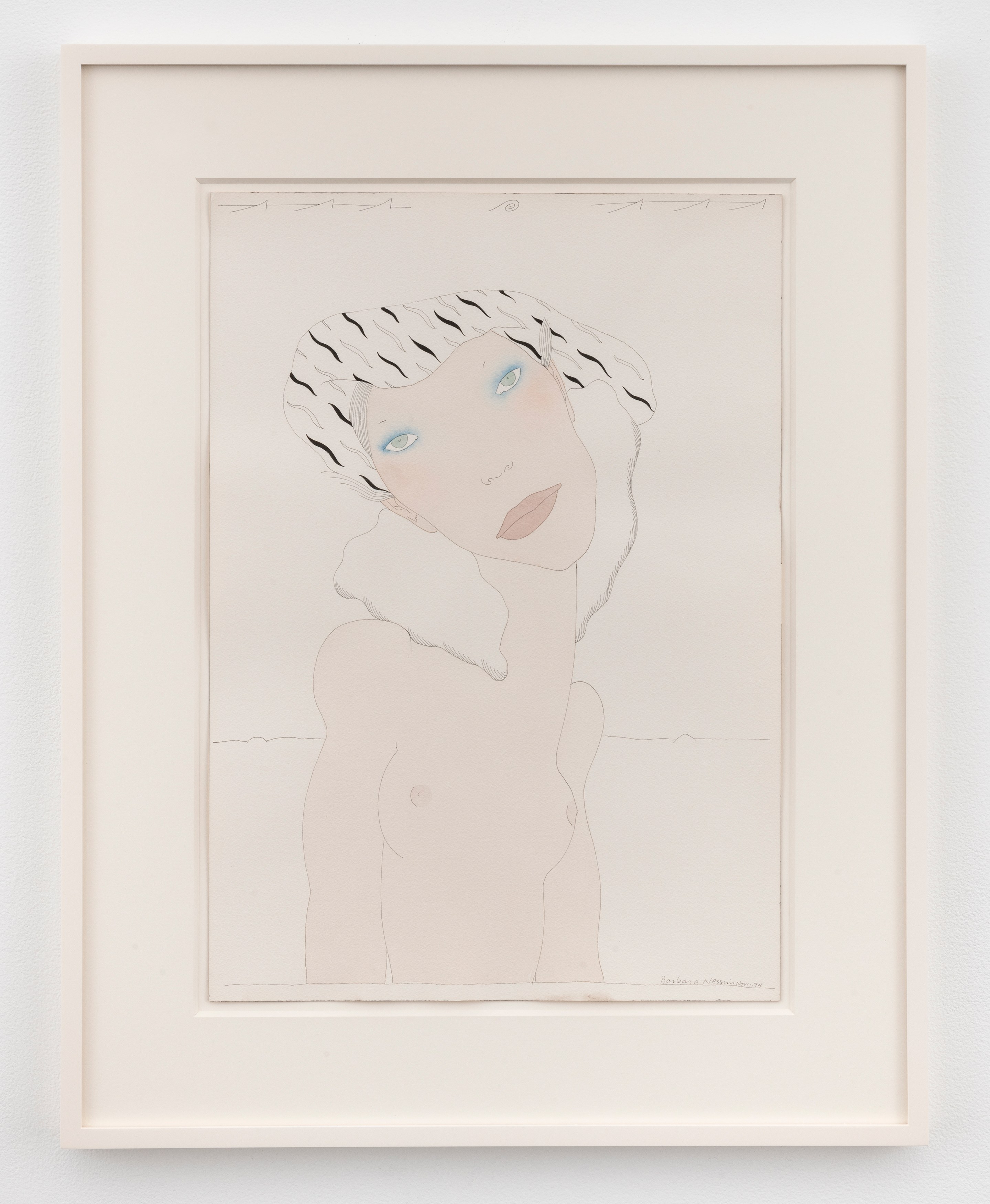 Barbara Nessim, Balancing Act: Drawings 1969-1974 at Derek Eller Gallery, photo 11