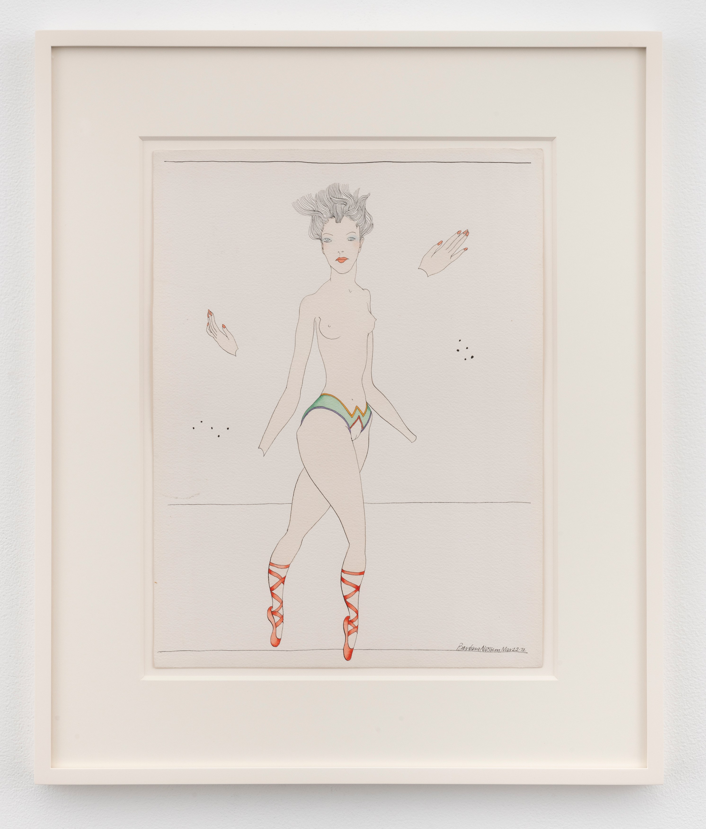 Barbara Nessim, Balancing Act: Drawings 1969-1974 at Derek Eller Gallery, photo 14