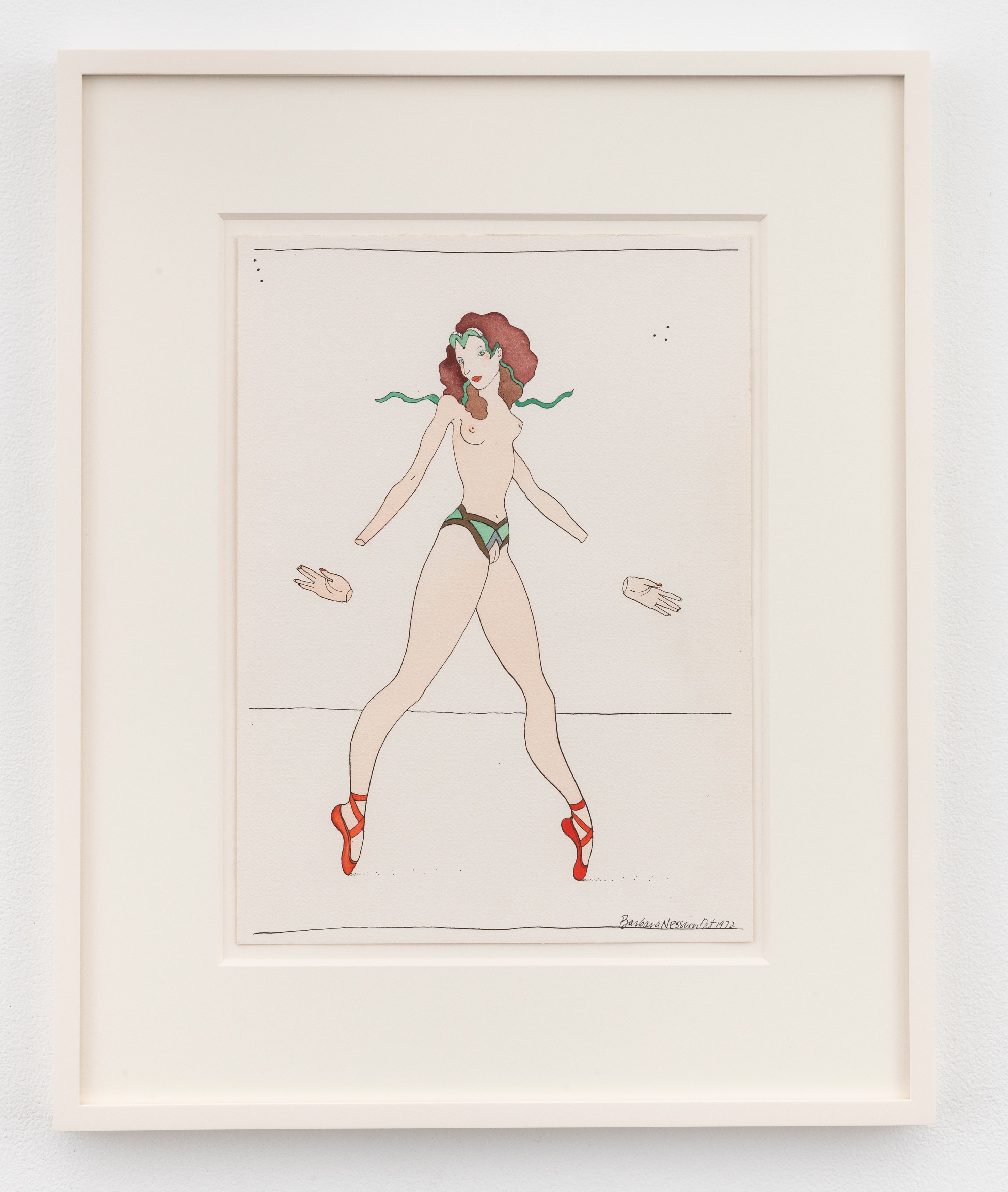 Barbara Nessim, Balancing Act: Drawings 1969-1974 at Derek Eller Gallery, photo 16