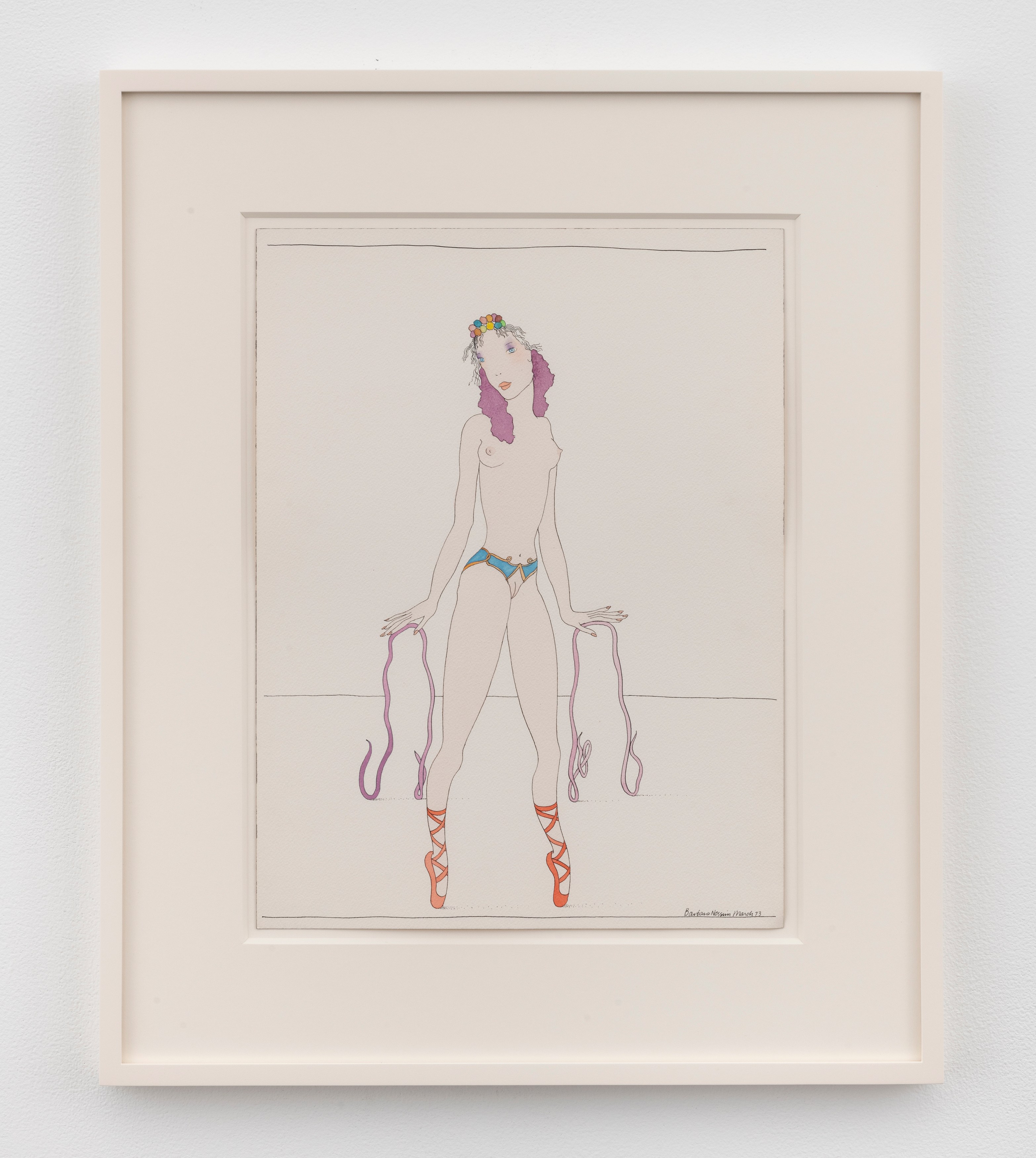 Barbara Nessim, Balancing Act: Drawings 1969-1974 at Derek Eller Gallery, photo 17