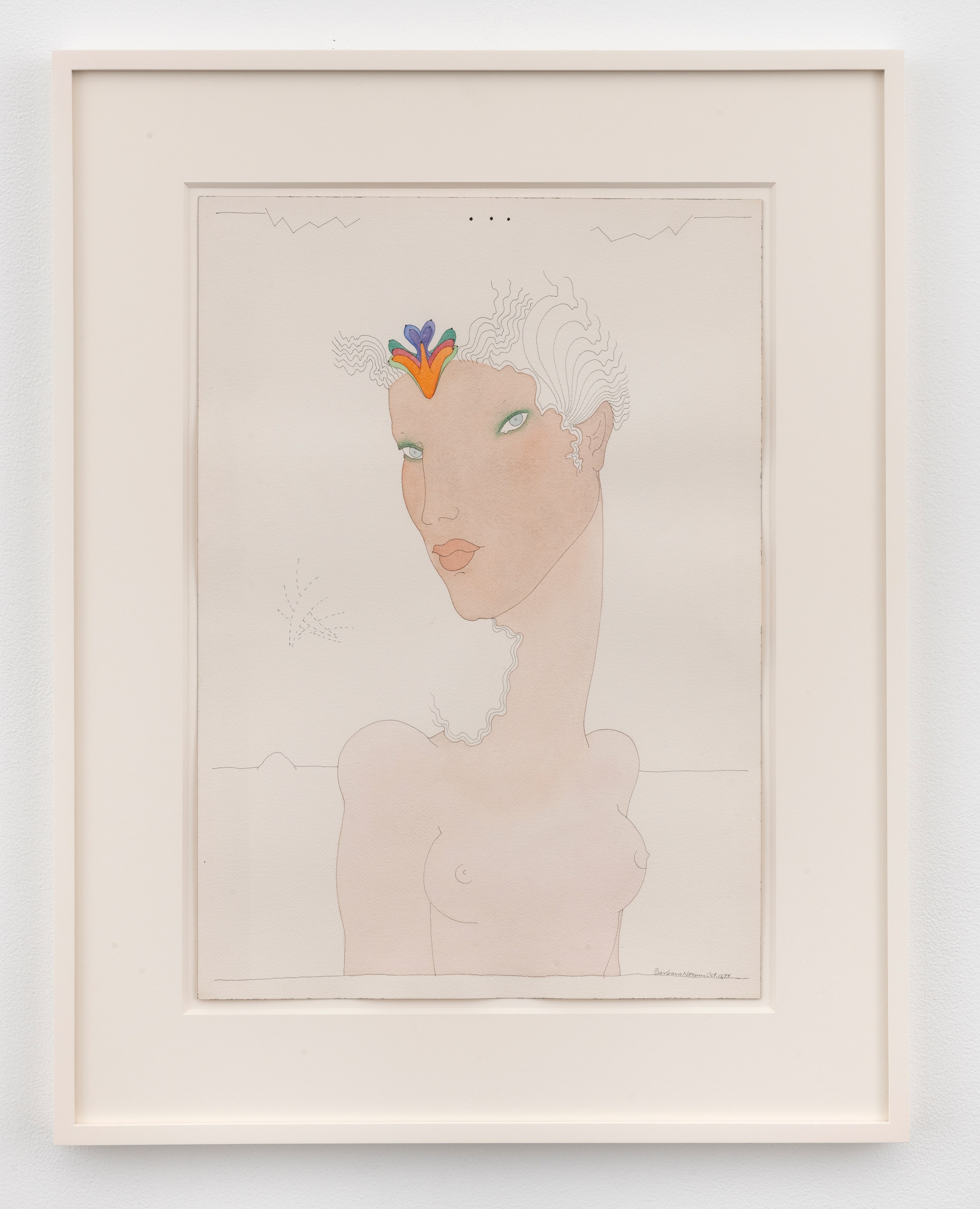 Barbara Nessim, Balancing Act: Drawings 1969-1974 at Derek Eller Gallery, photo 18