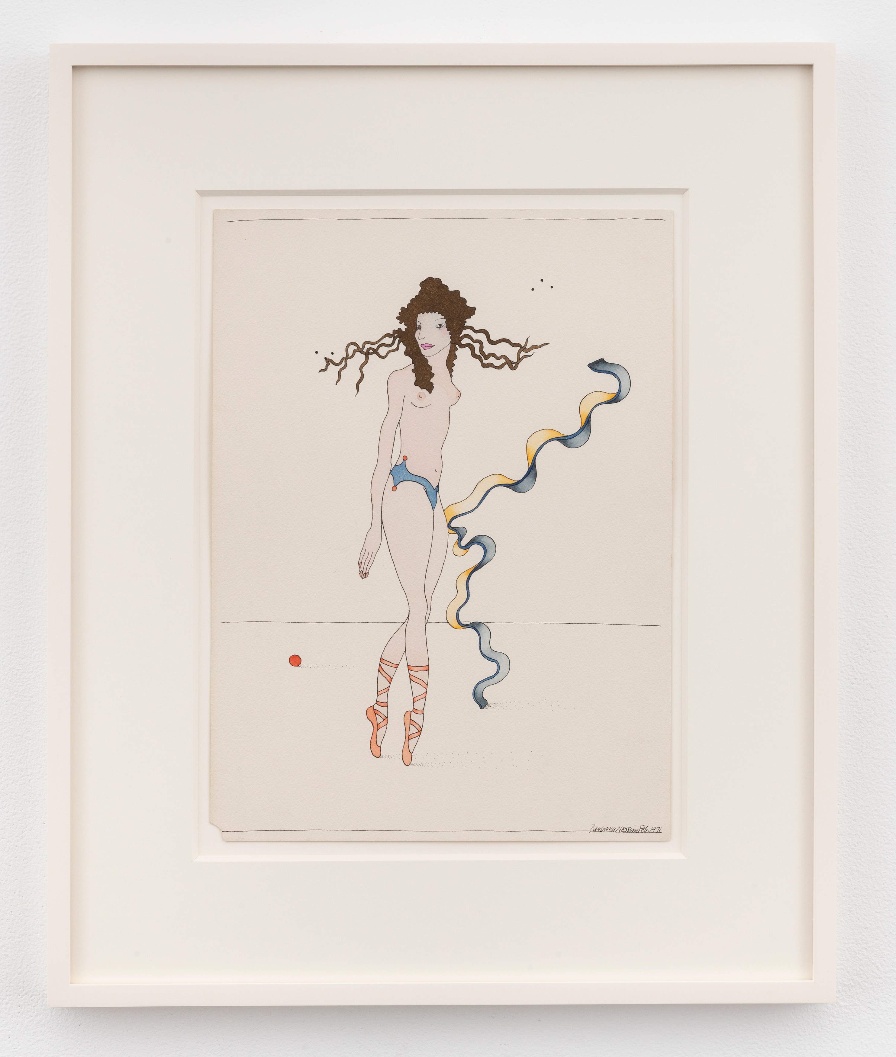 Barbara Nessim, Balancing Act: Drawings 1969-1974 at Derek Eller Gallery, photo 23