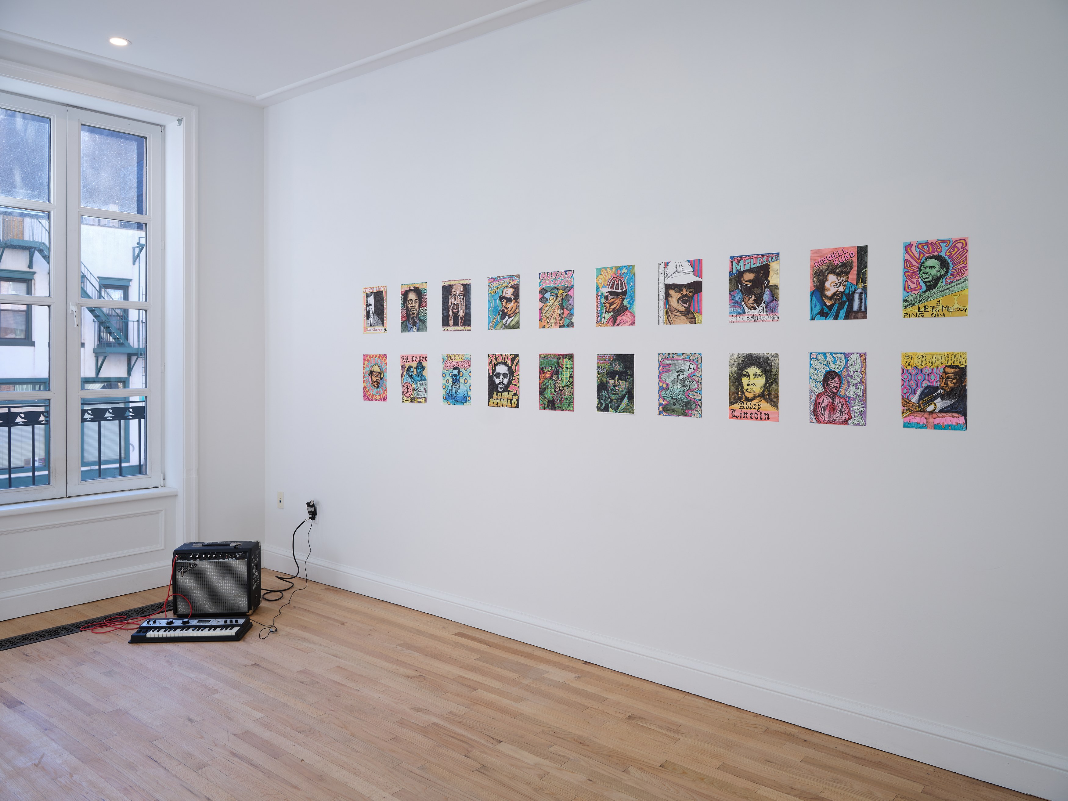 Alex Becerra, Jazz Drawings Vol. II at Galerie Timonier, photo 2
