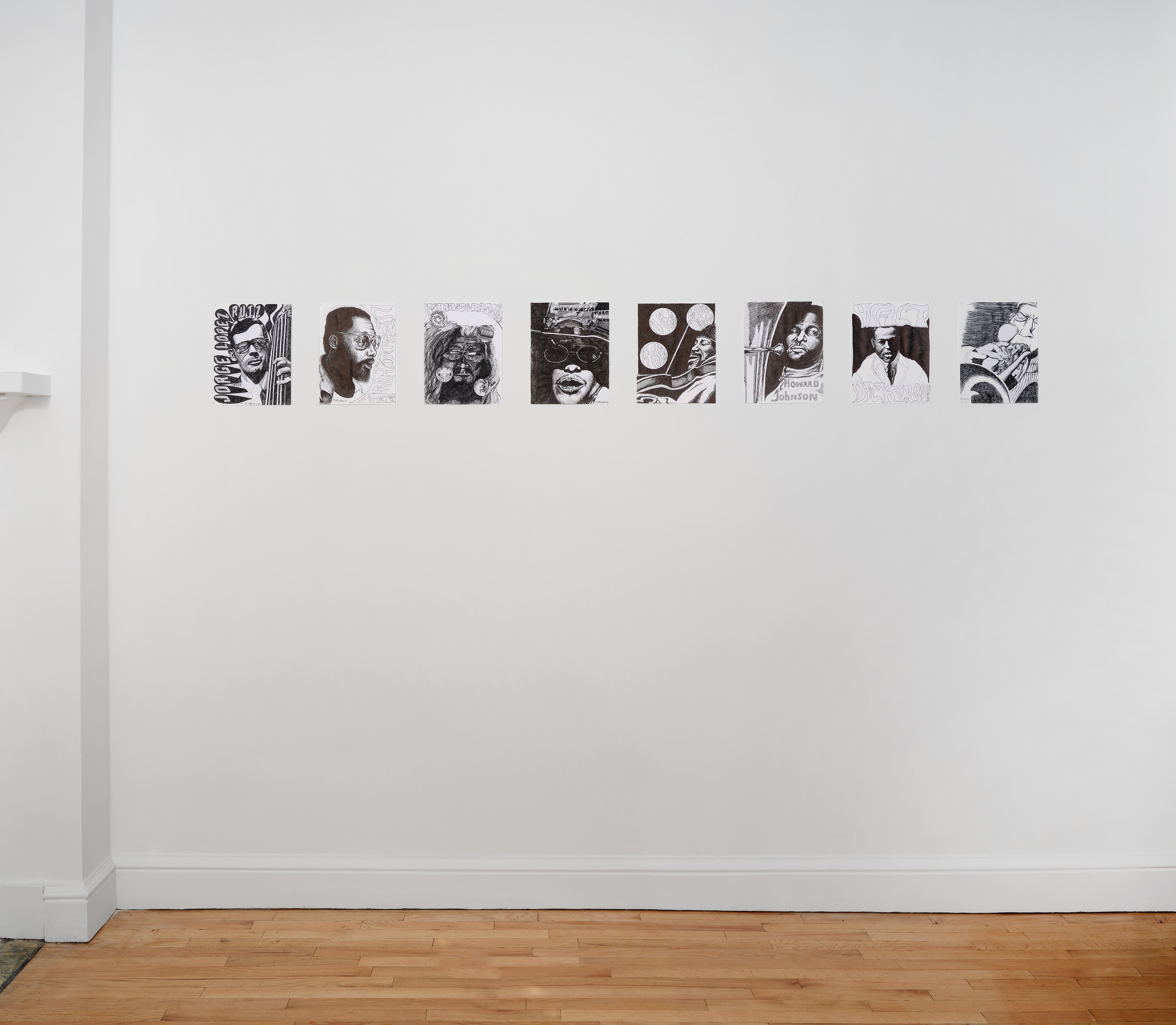 Alex Becerra, Jazz Drawings Vol. II at Galerie Timonier, photo 6
