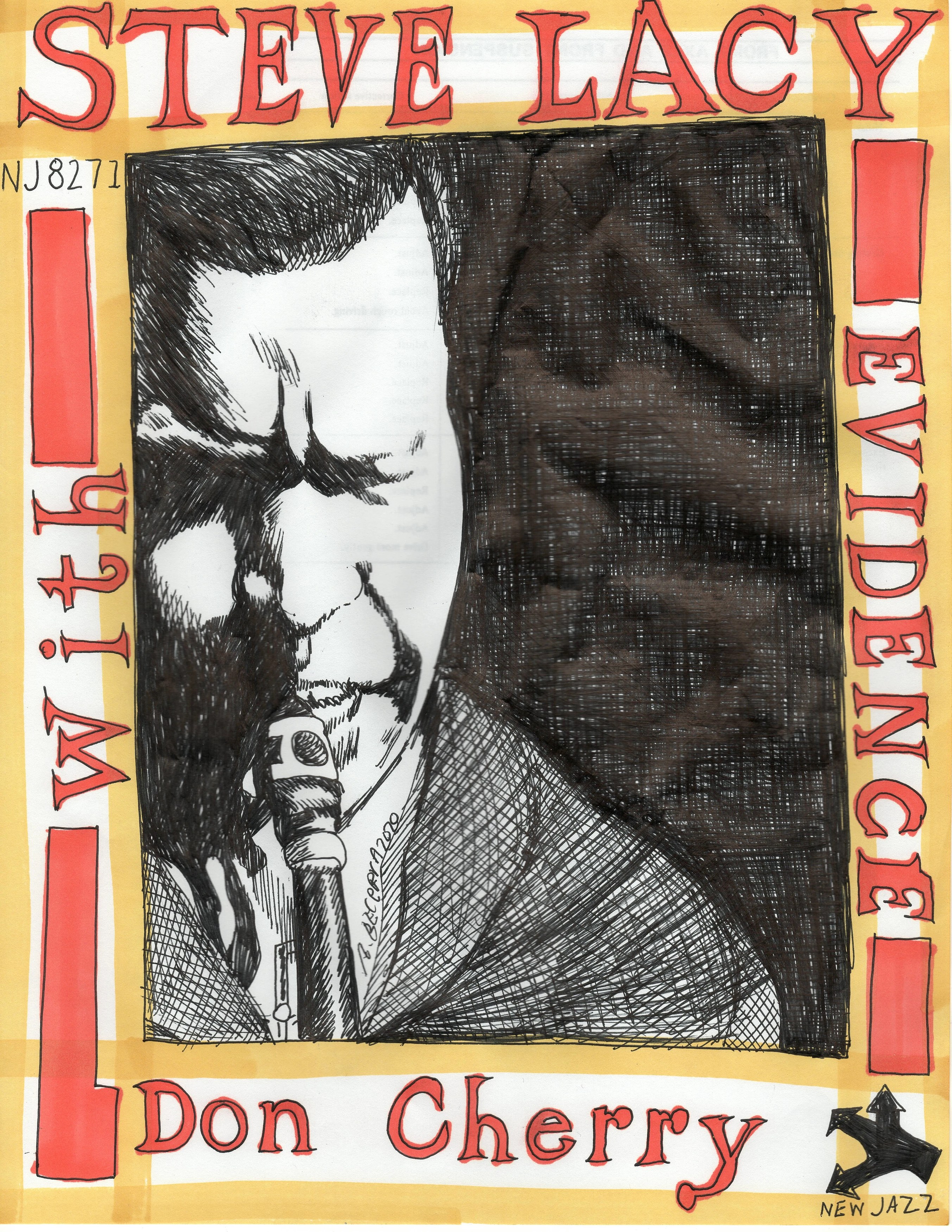 Alex Becerra, Jazz Drawings Vol. II at Galerie Timonier, photo 11