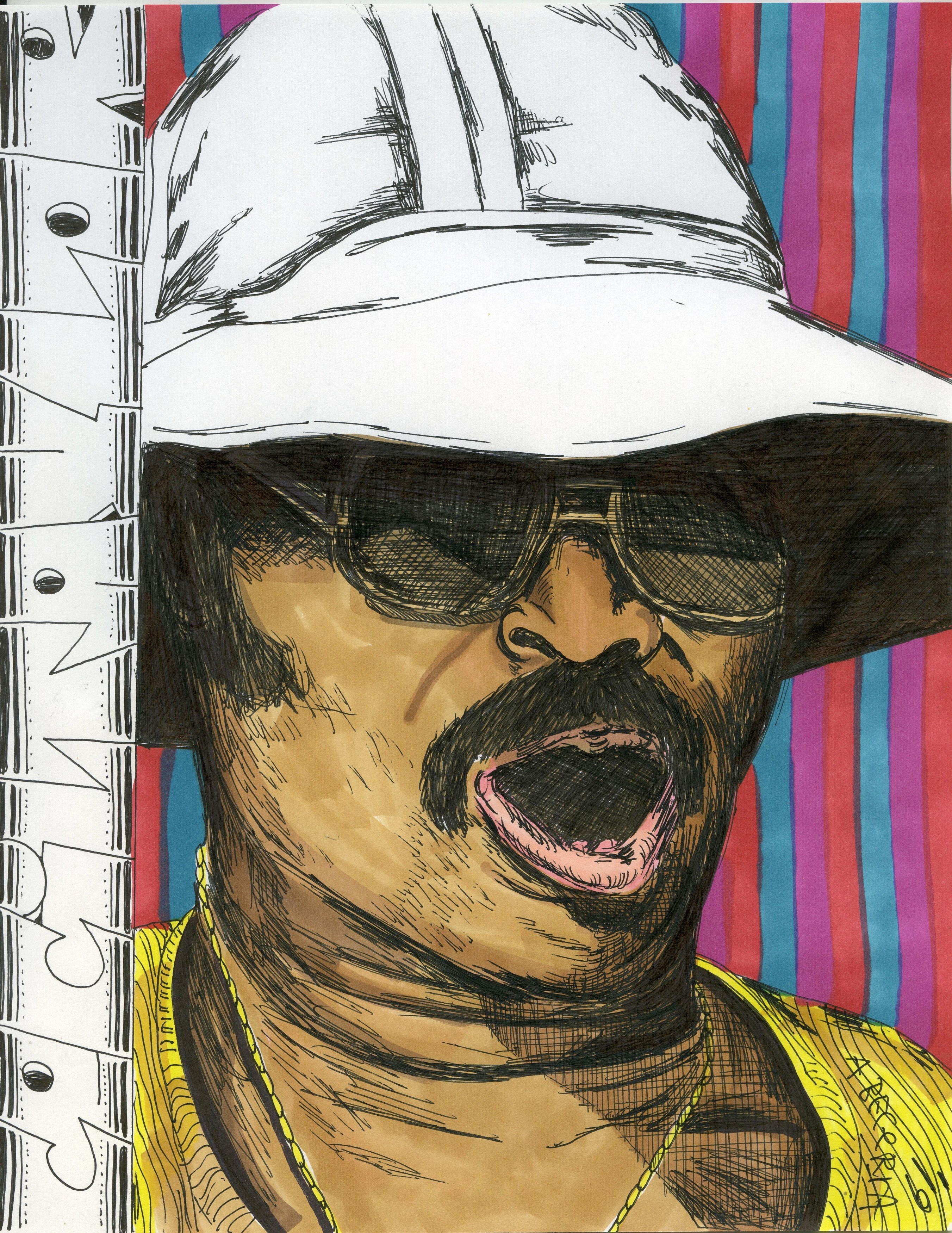 Alex Becerra, Jazz Drawings Vol. II at Galerie Timonier, photo 19