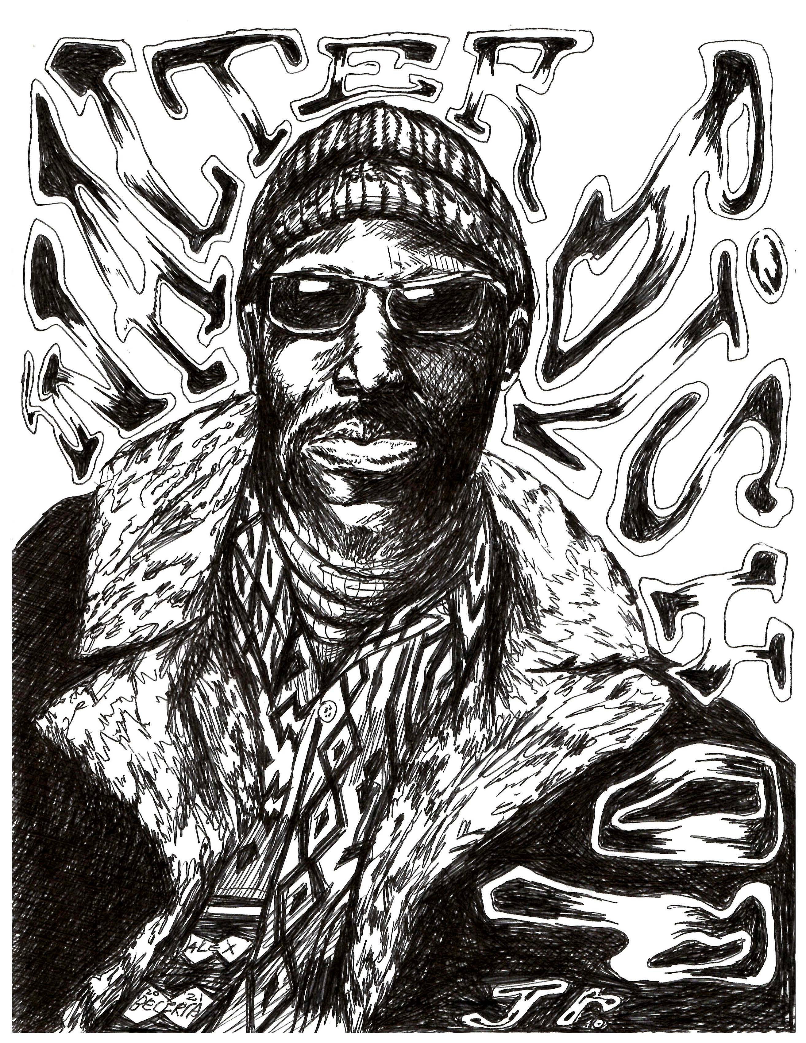 Alex Becerra, Jazz Drawings Vol. II at Galerie Timonier, photo 27