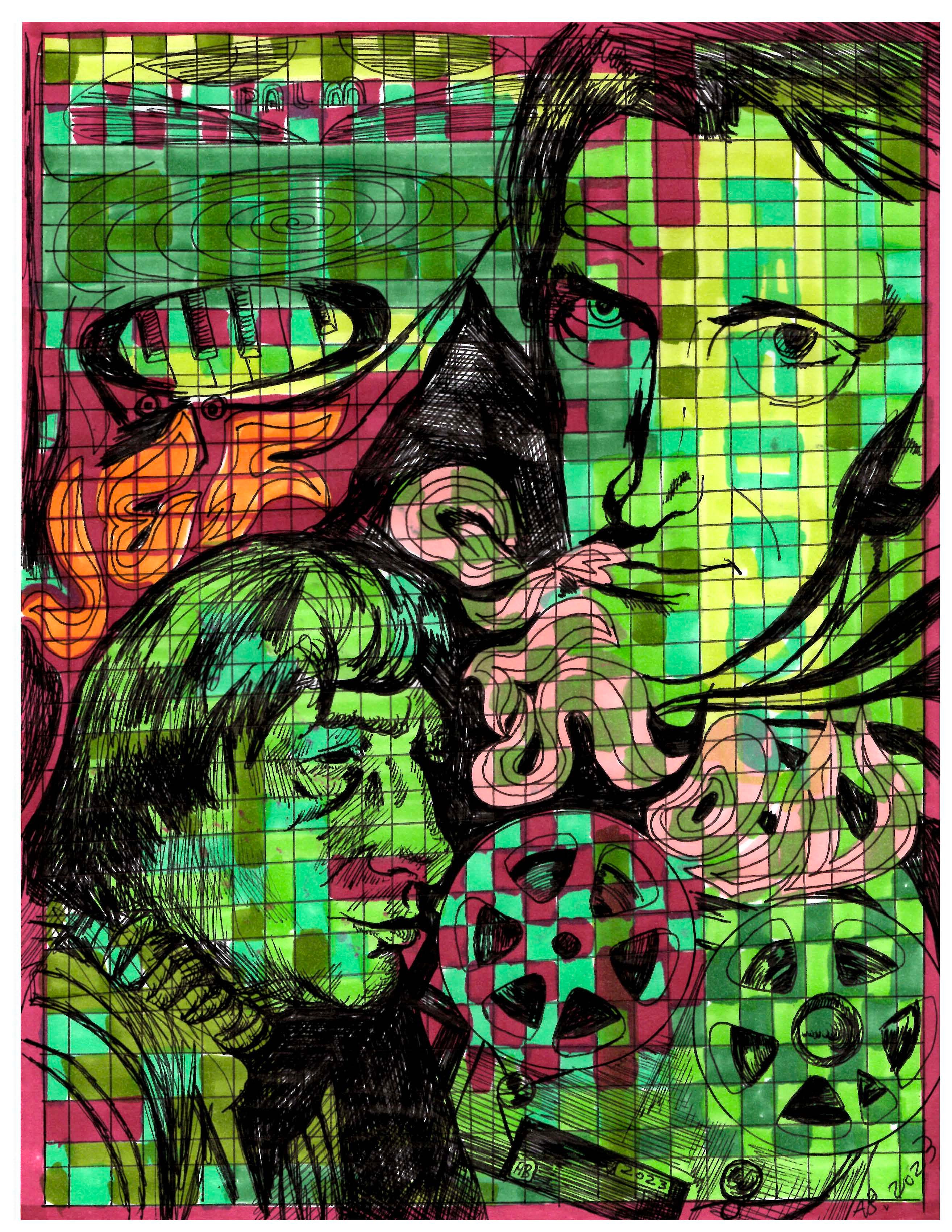 Alex Becerra, Jazz Drawings Vol. II at Galerie Timonier, photo 31