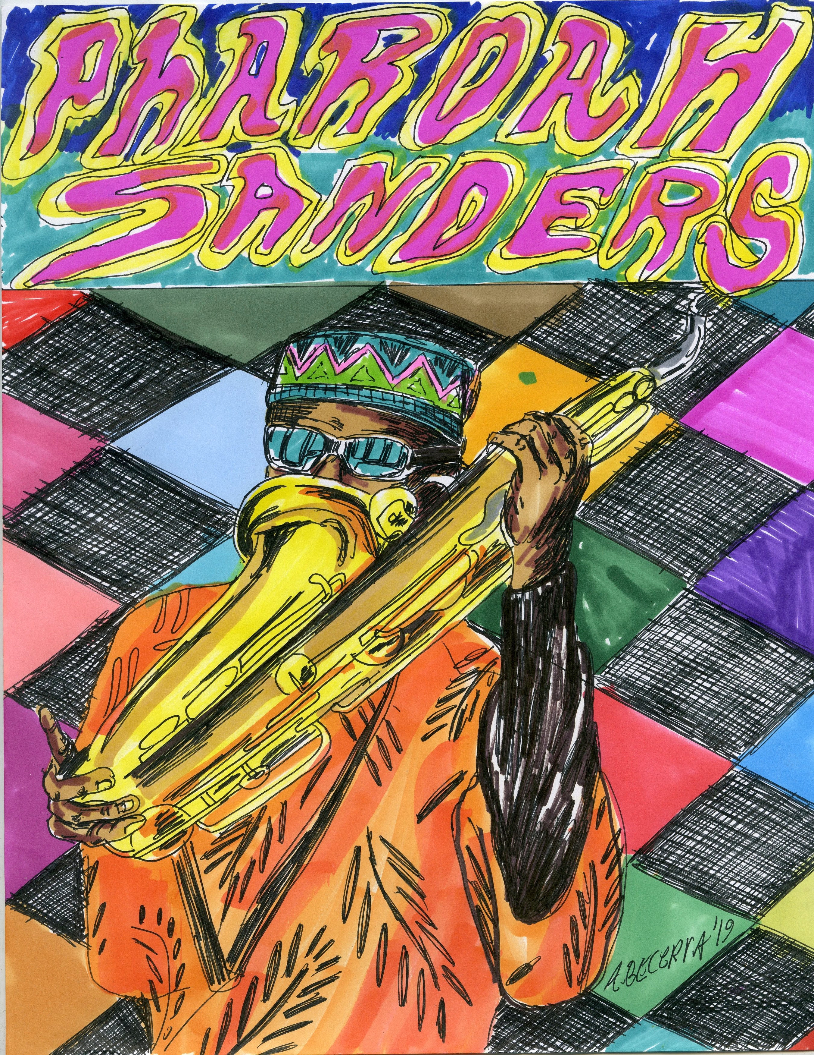 Alex Becerra, Jazz Drawings Vol. II at Galerie Timonier, photo 37